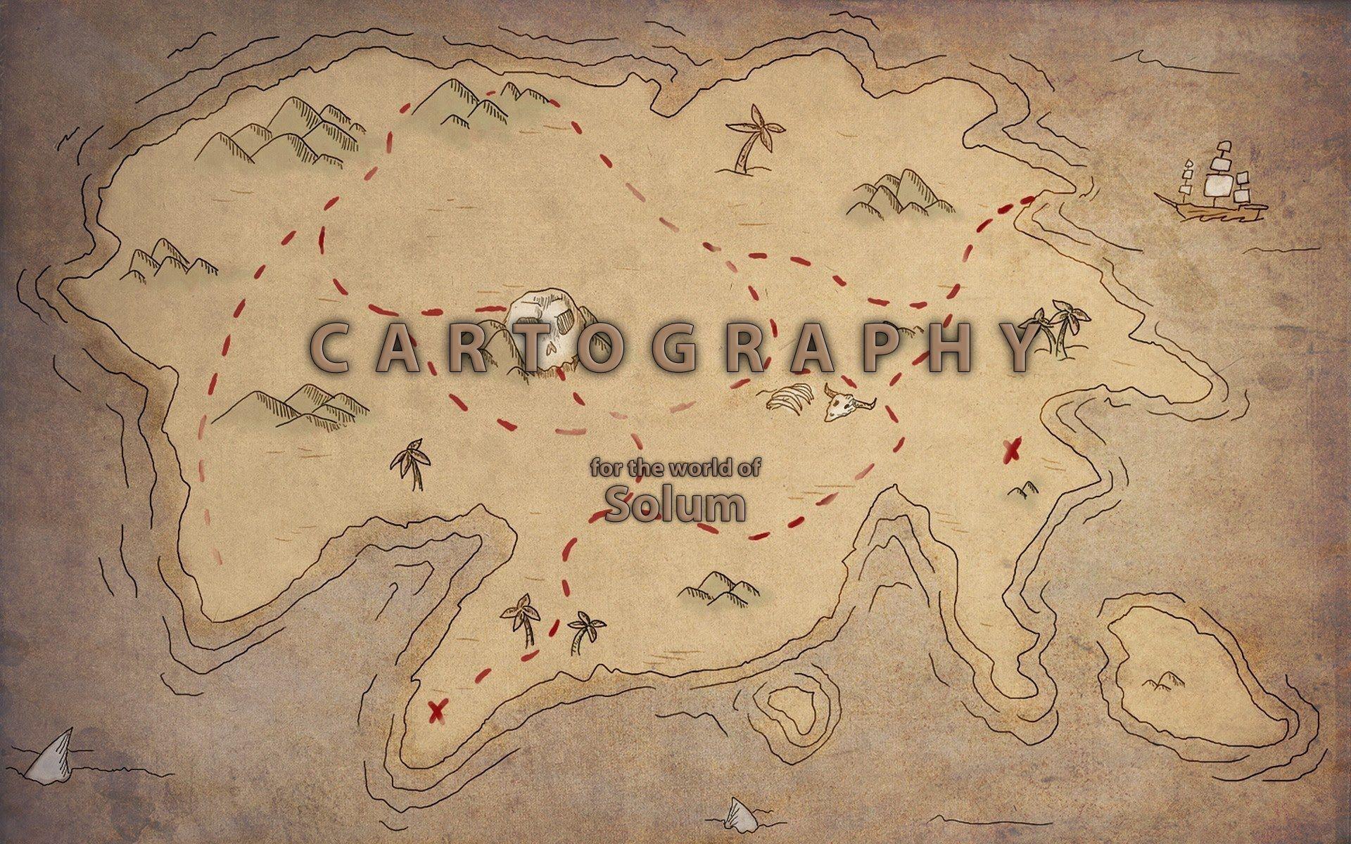 1920x1200 Cartography Tutorial: Trying a new style. Treasure maps, Map wallpaper, Pirate maps
