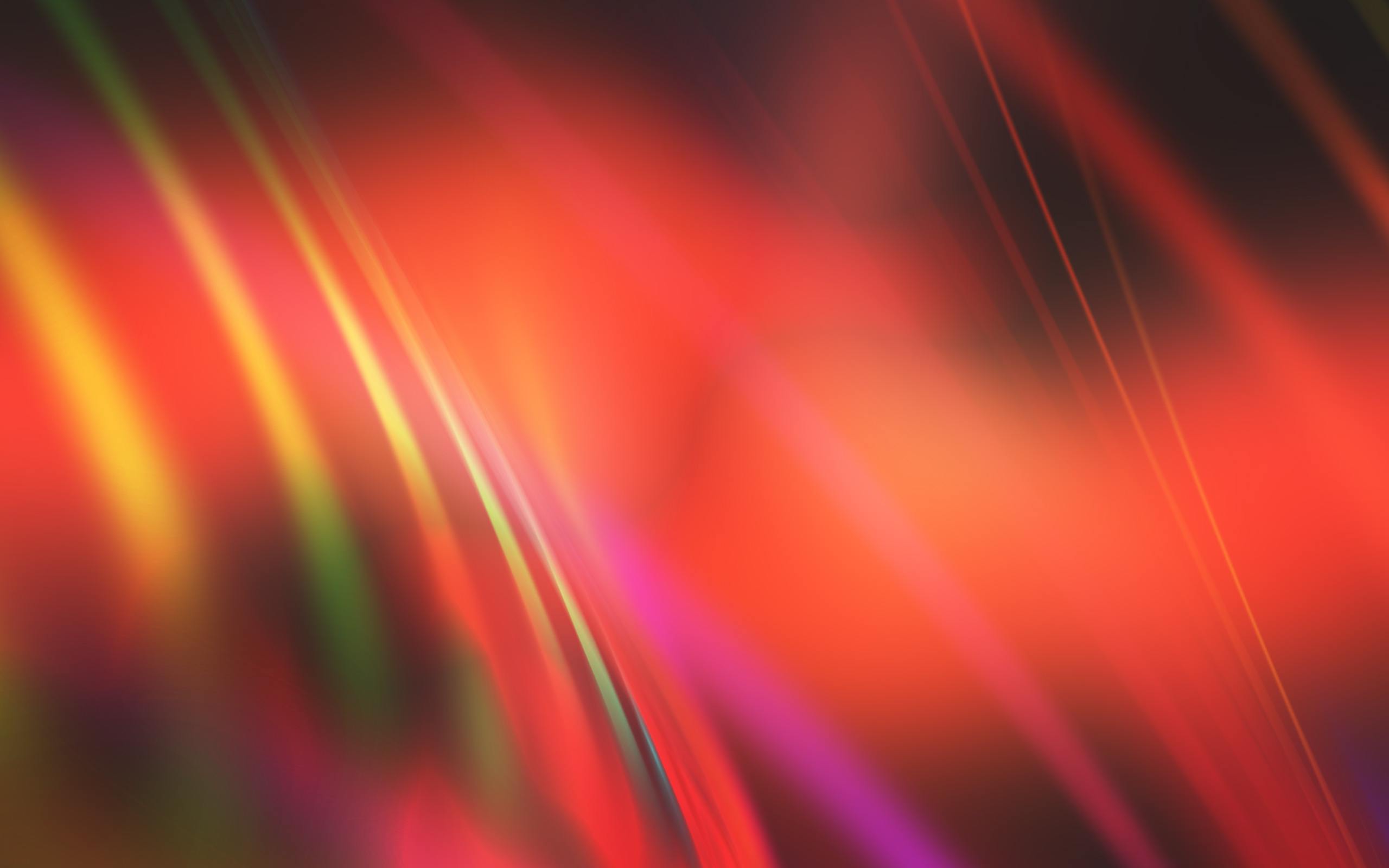 2560x1600 Red Light Blur
