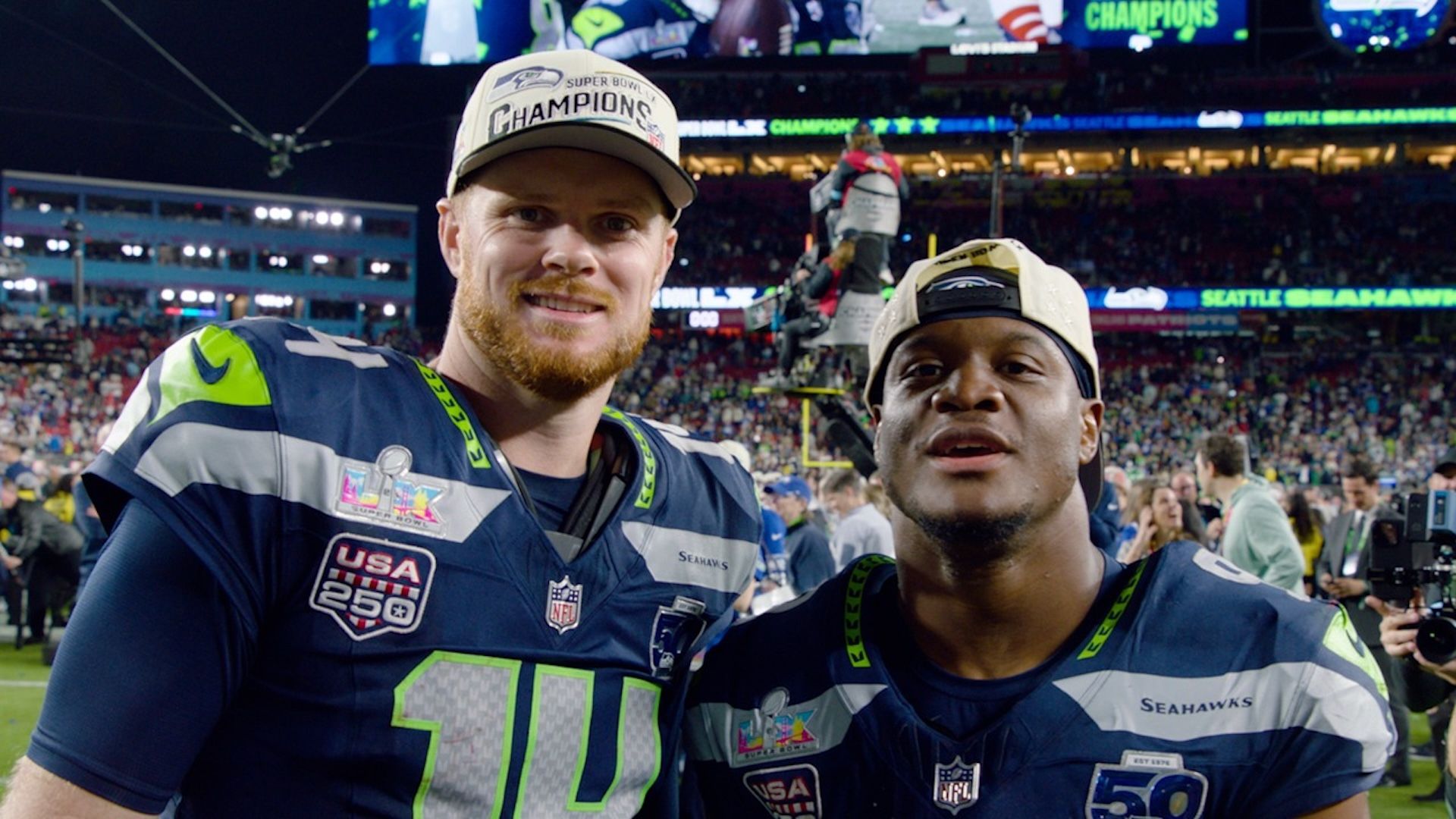 1920x1080 Seattle Seahawks Super Bowl Champion 2026 Wallpaper