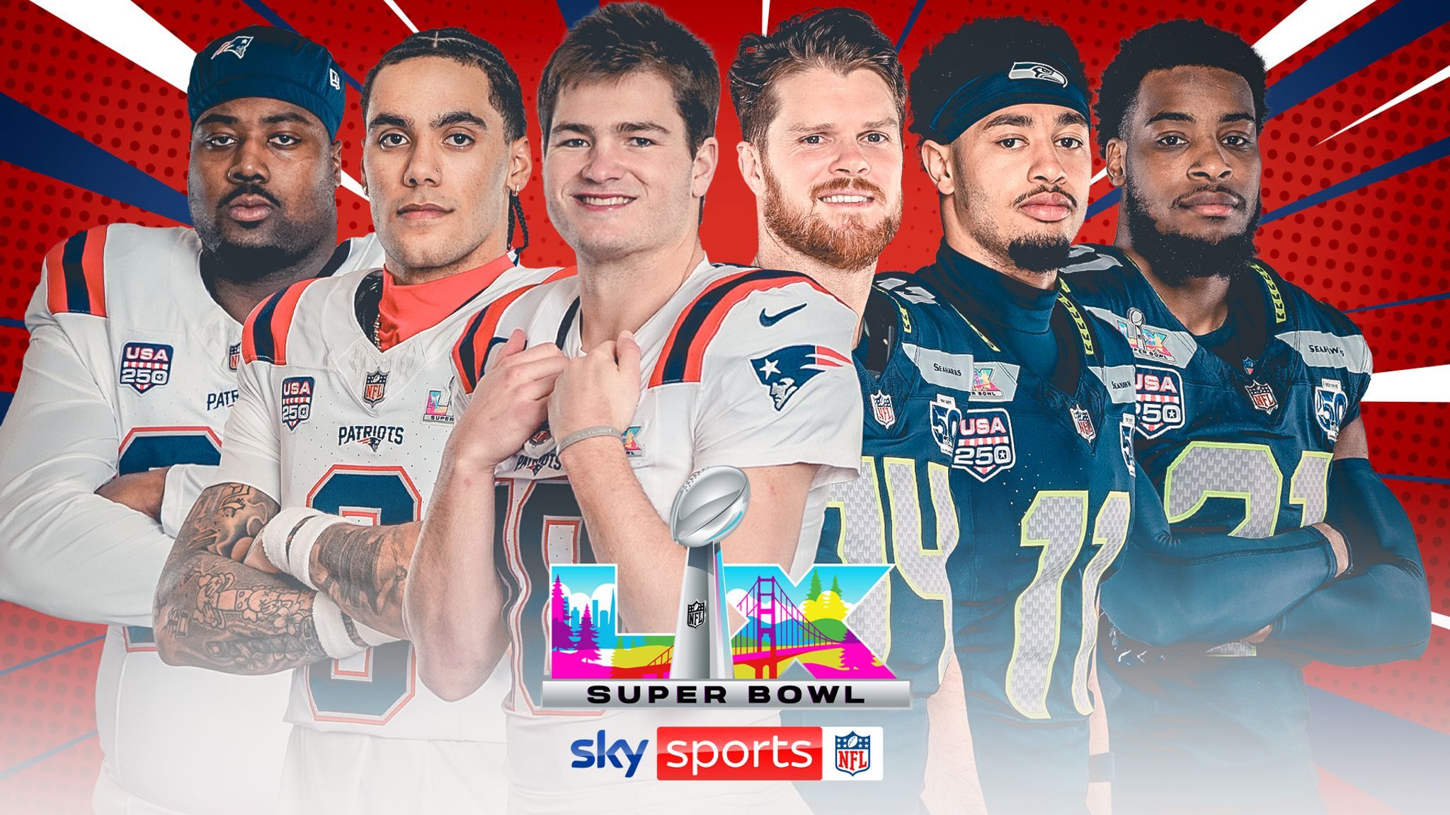 2048x1152 Super Bowl 2026 LIVE! Updates, News, Predictions, Half Time Show As New England Patriots Face Seattle Seahawks In Santa Clara, California