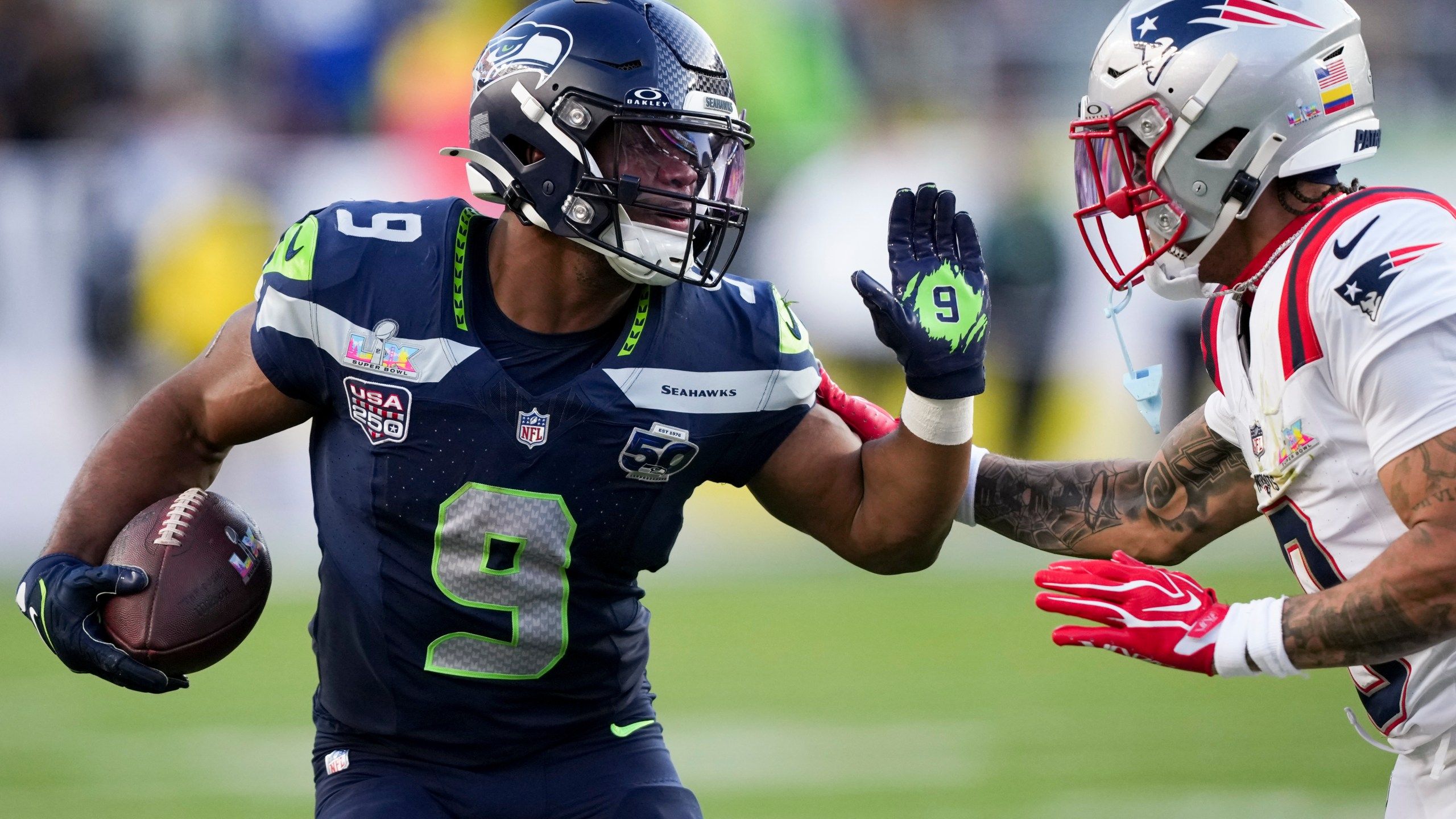 2560x1440 Kenneth Walker III becomes 1st running back to win Super Bowl MVP in 28 years