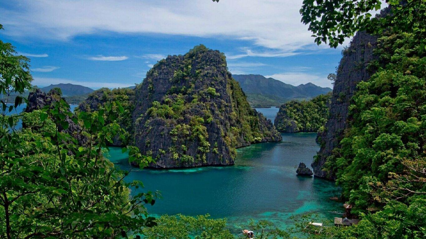 1366x768 Wallpaper Tagged With Palawan: Palawan Sea Beach Philippines HD