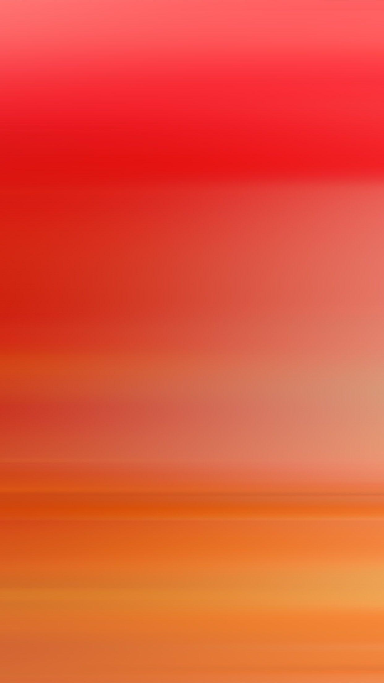 1242x2208 Red Orange Fight Titan Gradation Blur Wallpaper
