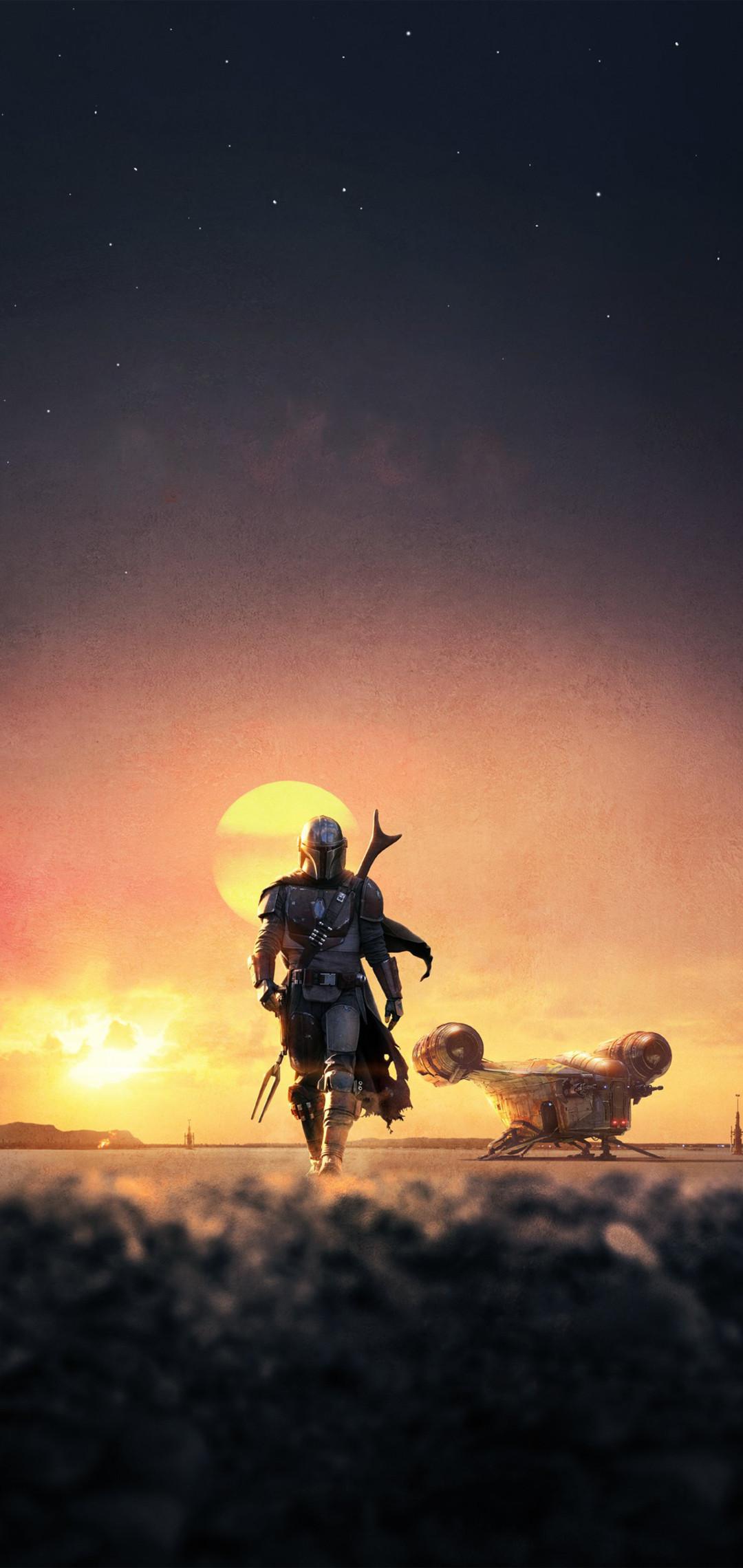 1080x2280 Star Wars The Mandalorian One Plus Huawei p Honor view Vivo y Oppo f Xiaomi Mi A2 Wallpaper, HD TV Series 4K Wallpaper, Image, Photo and Background