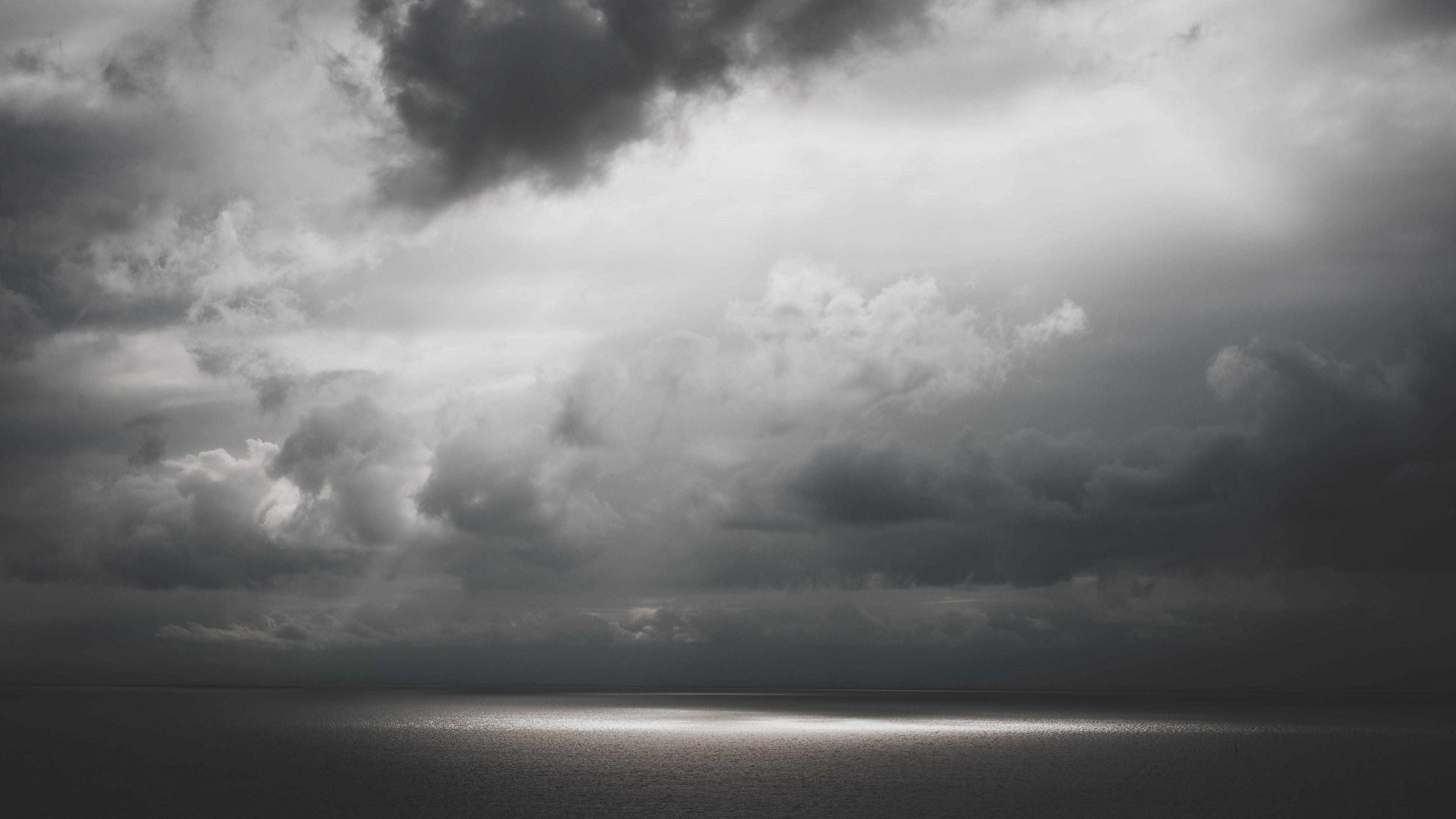 3840x2160 4k amazing desktop wallpaper (3840x2160). Black and white wallpaper, Cloud wallpaper, Macbook air wallpaper