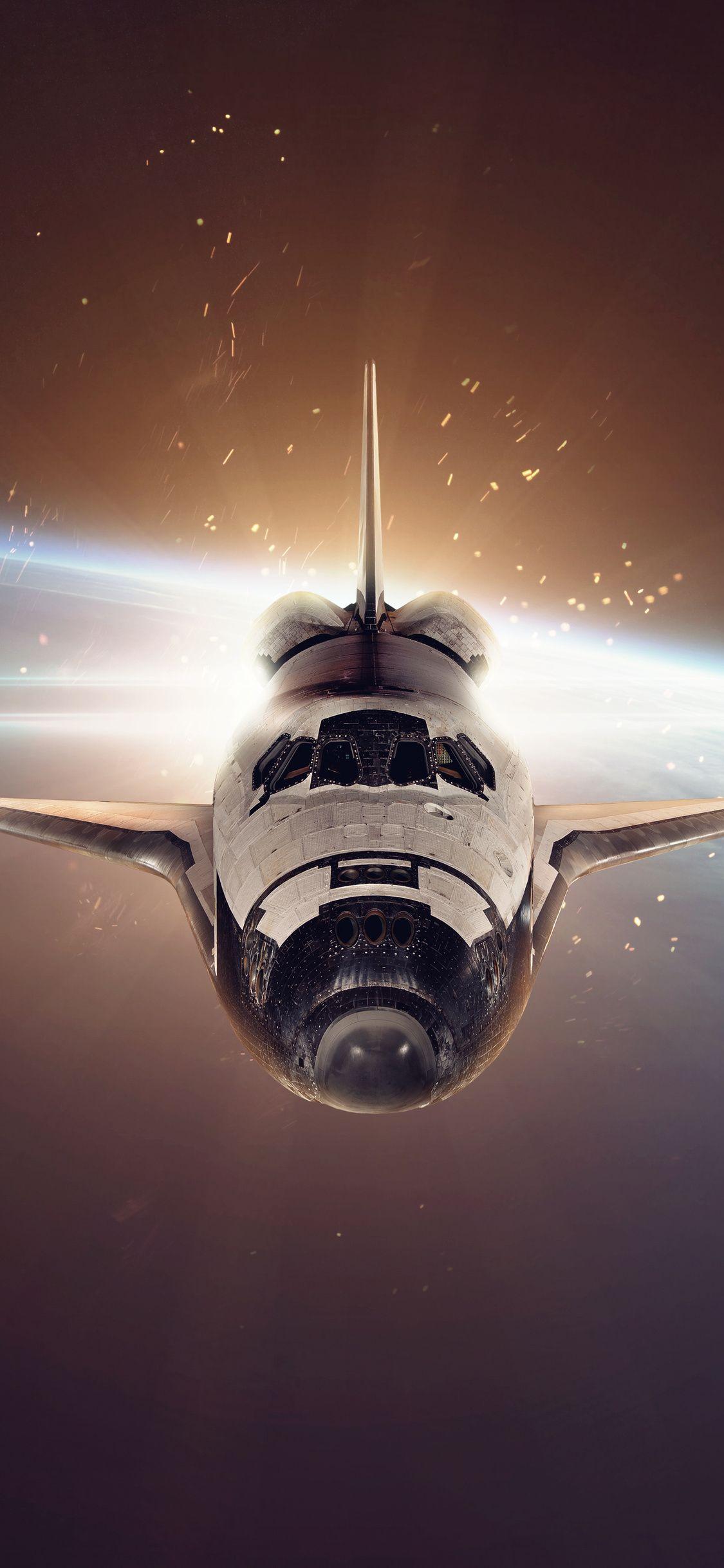 1125x2436 Space Shuttle iPhone XS, iPhone iPhone X HD 4k Wallpaper, Image, Background, Photo and Picture