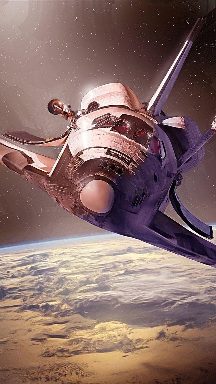 750x1334 Spaceship, Earth, Discovery, Space 750x1334 IPhone 8 7 6 6S Wallpaper, Background, Picture, Image