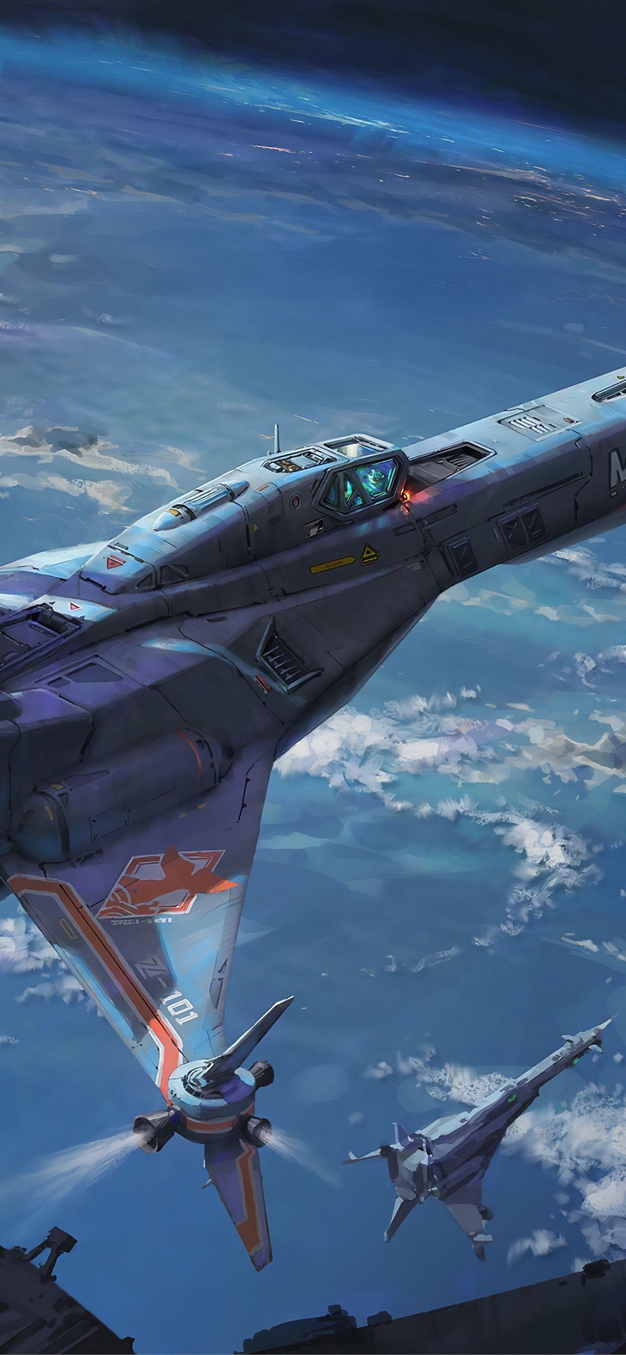 1242x2688 Fantasy Art, Spaceship, Space 1242x2688 IPhone 11 Pro XS Max Wallpaper, Background, Picture, Image