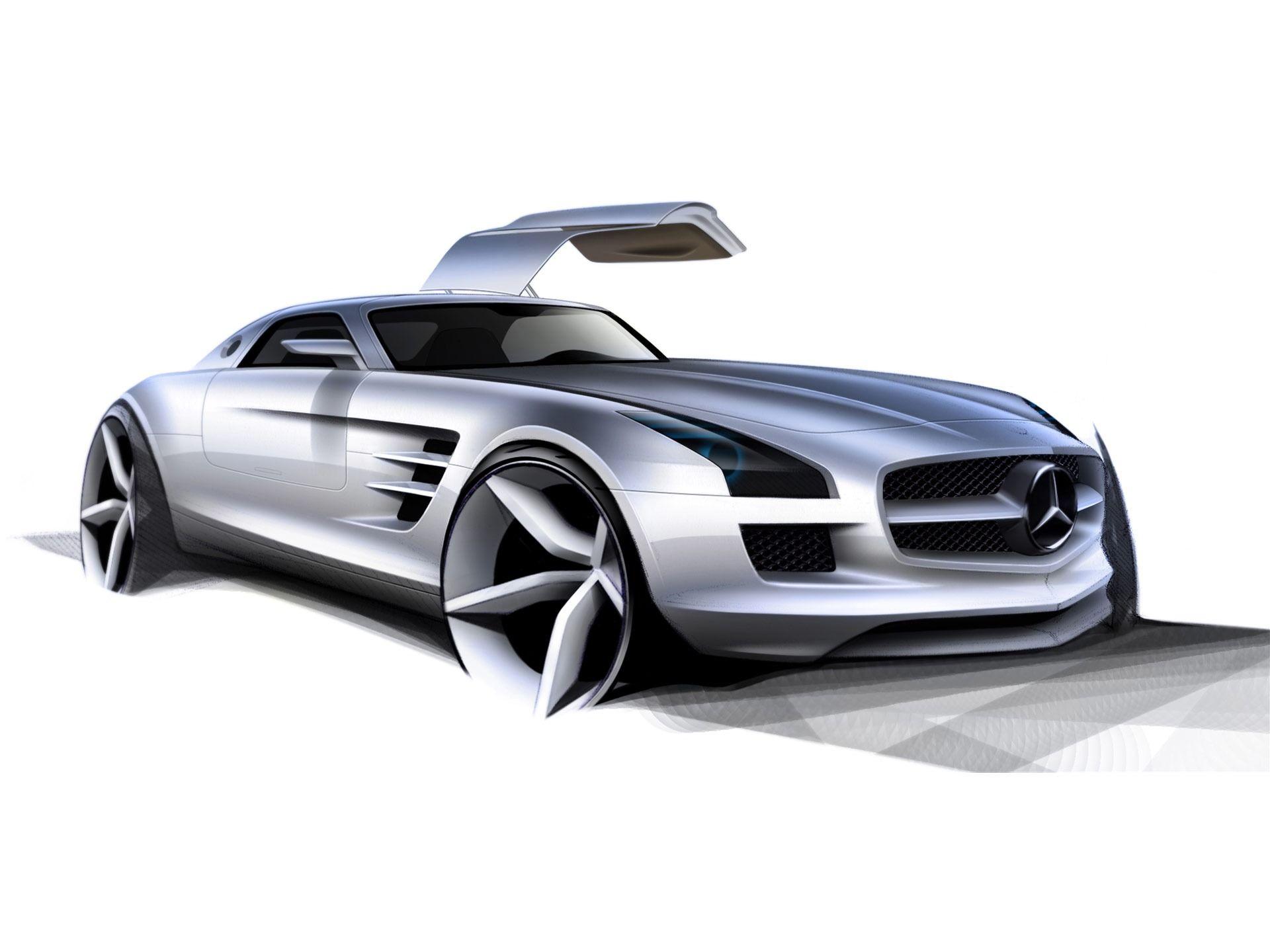 1920x1440 Mercedes Benz SLS AMG Wallpaper Concept Cars Wallpaper in jpg