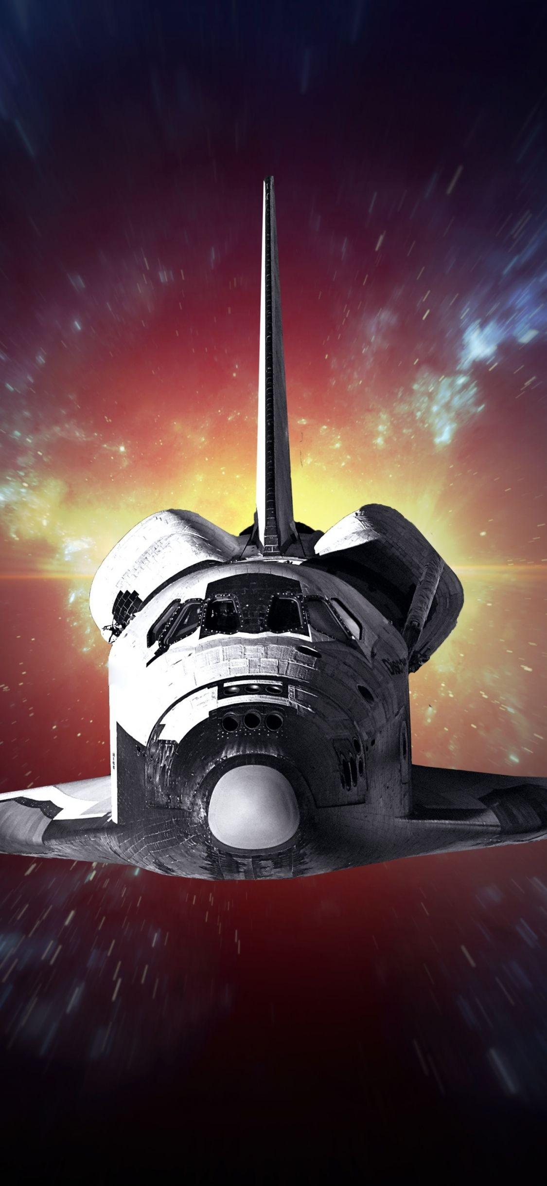 1125x2436 Download 1125x2436 wallpaper spaceshuttle, spacecraft, space, iphone x 1125x2436 HD image, background, 23213