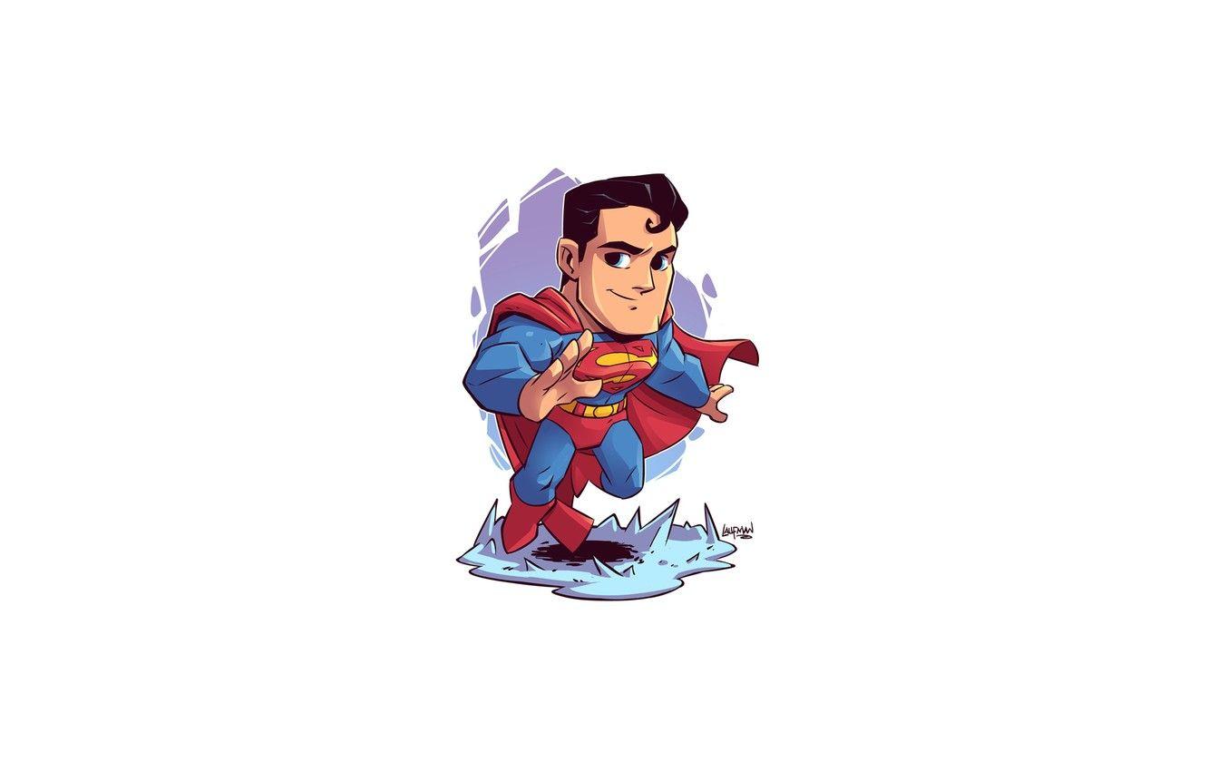 1332x850 Wallpaper Superman, pose, DC comics, Derek Laufman image for desktop, section минимализм