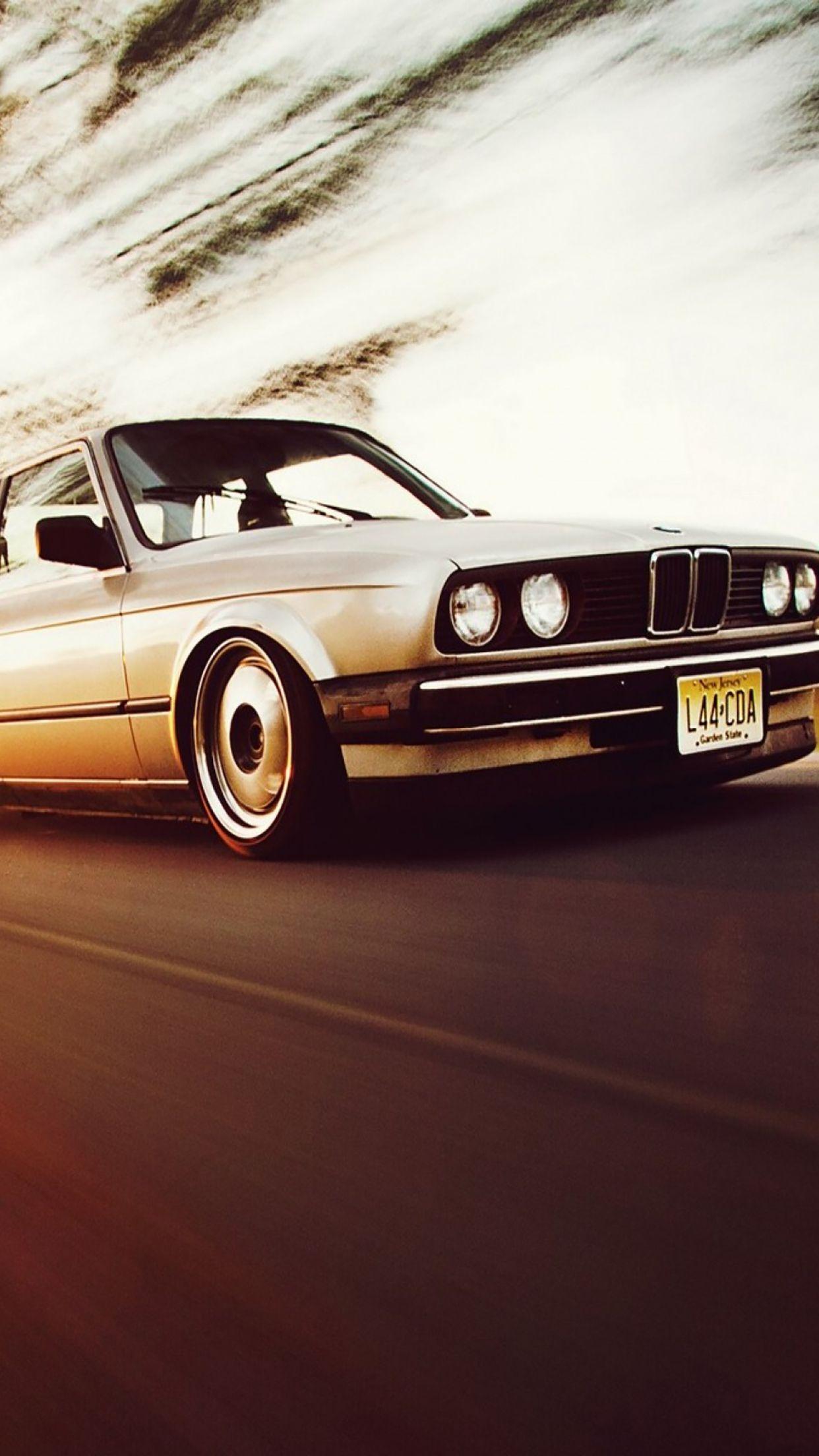 1242x2208 Vintage Cars BMW 3 Series Wallpaper for iPhone Pro Max, X, 6