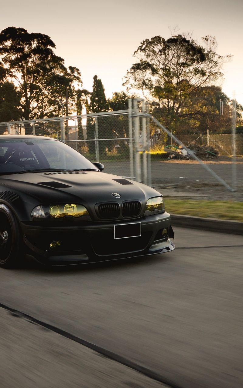 800x1280 Wallpaper black e46 m3 bmw tuning. Bmw, Bmw black, Car wallpaper