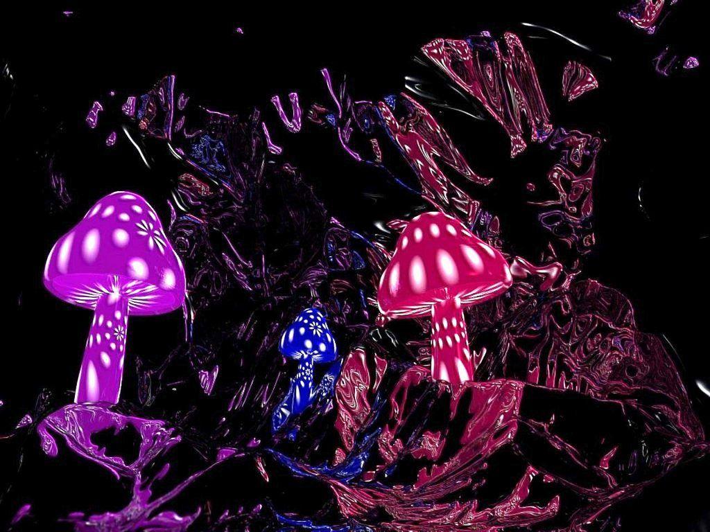 Neon Mushroom Wallpapers - Top Free Neon Mushroom Backgrounds