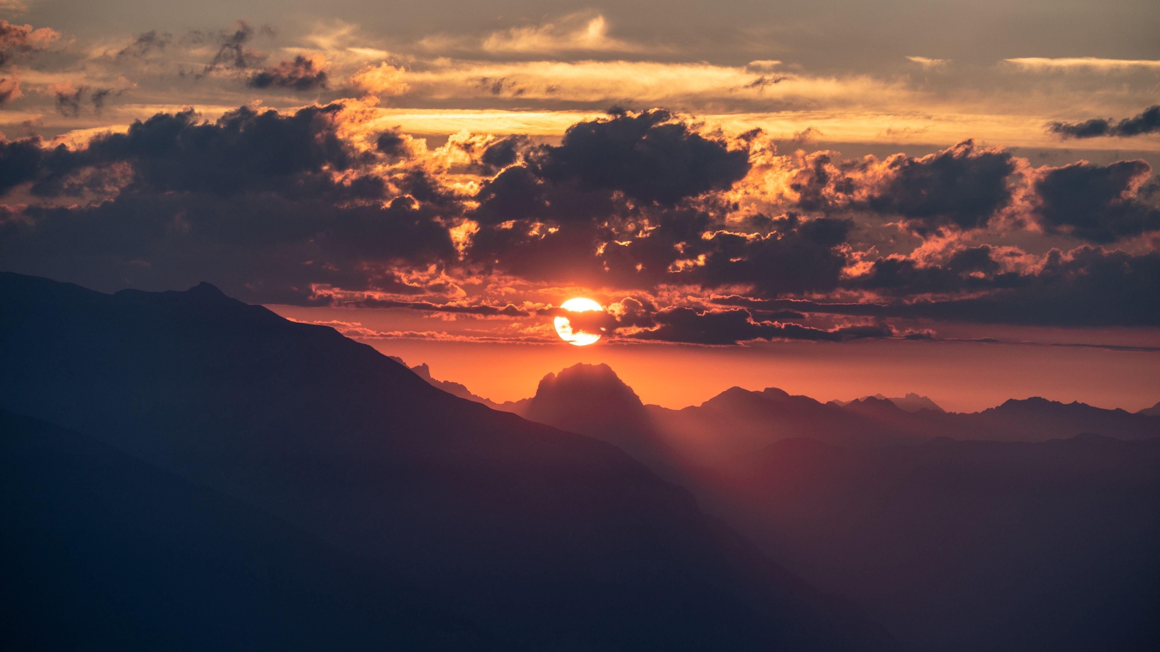 3840x2160 Beautiful Sunrise In Sky 4k Sunrise Wallpaper, Sky Wallpaper, Nature Wallpaper, Hd Wallpaper, Beautifu. Sunrise Wallpaper, Beautiful Wallpaper, Beautiful Sky
