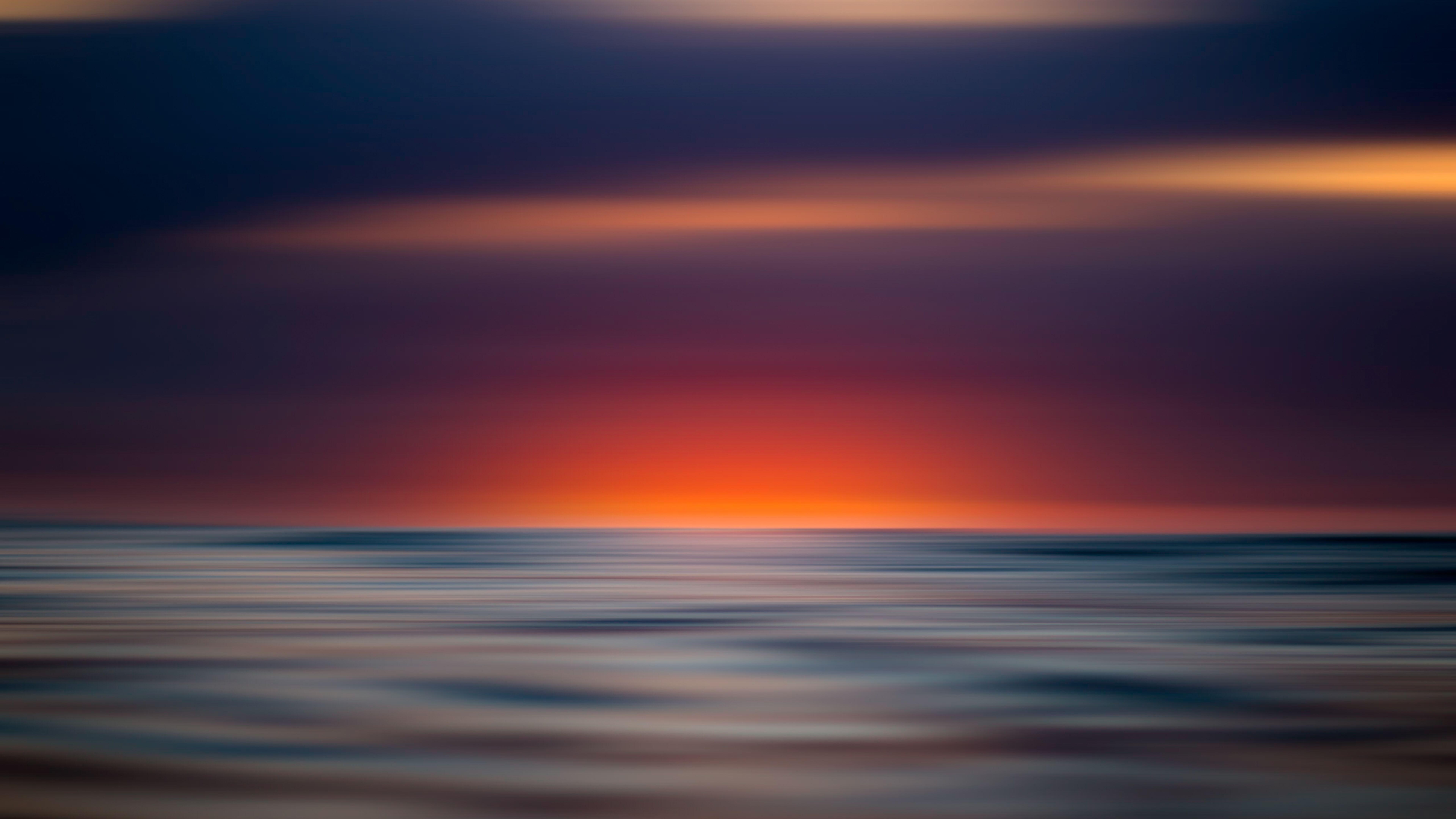 7680x4320 Minimalism Sea Lake Sunrise 8k HD 4k Wallpaper, Image, Background, Photo and Picture