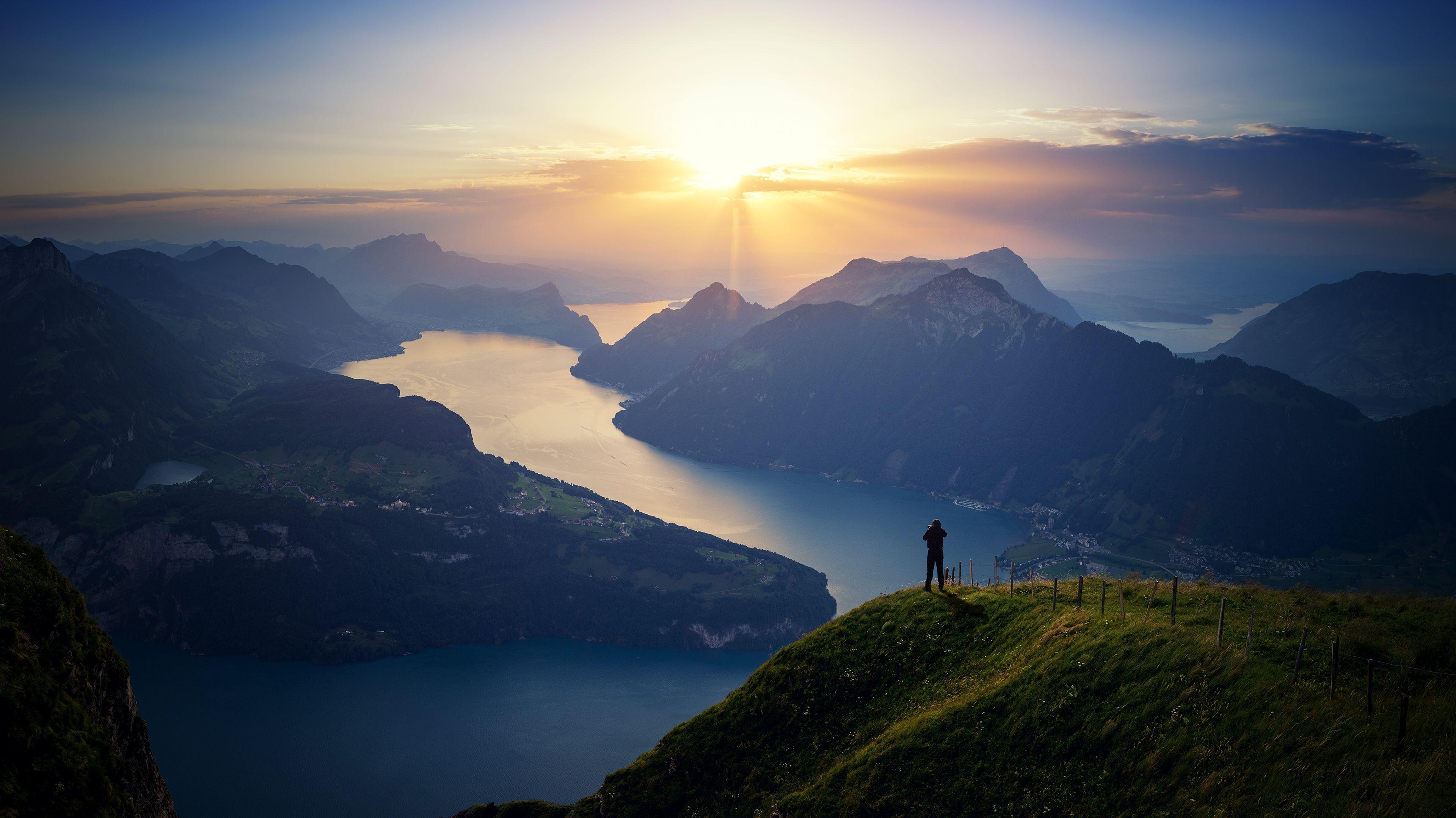 3840x2160 4K Ultra HD Sunrise Wallpaper .