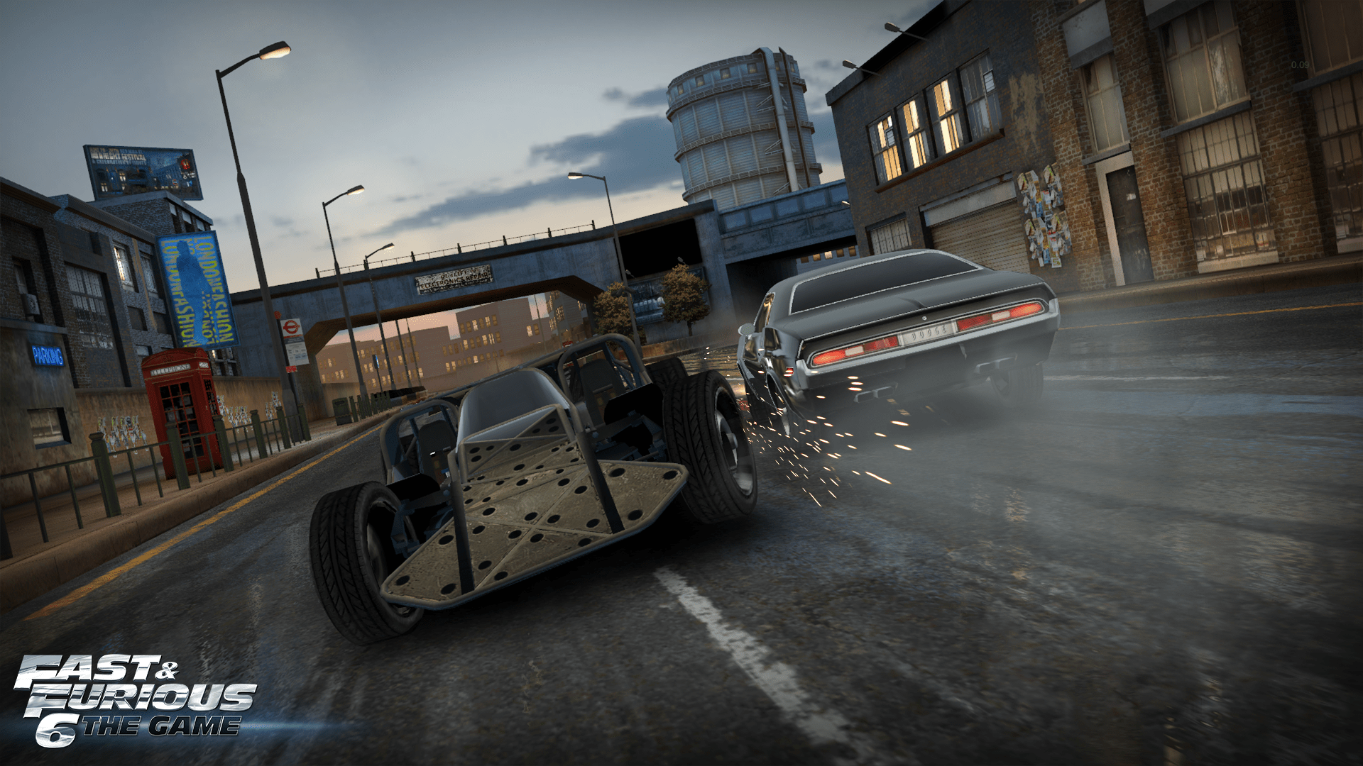 1920x1080 Fast And Furious 6 The Game Dodge Challenger Flip Car And Furious 6 Cars Wallpaper & Background Download