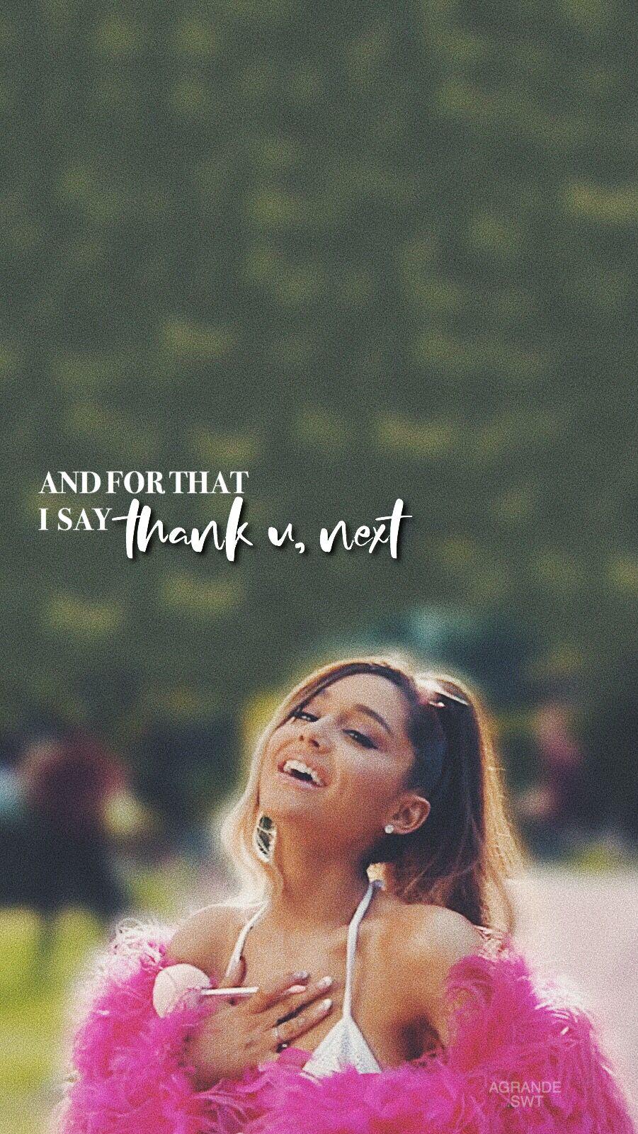901x1601 Ariana Grande Thank U Next iPhone Wallpaper