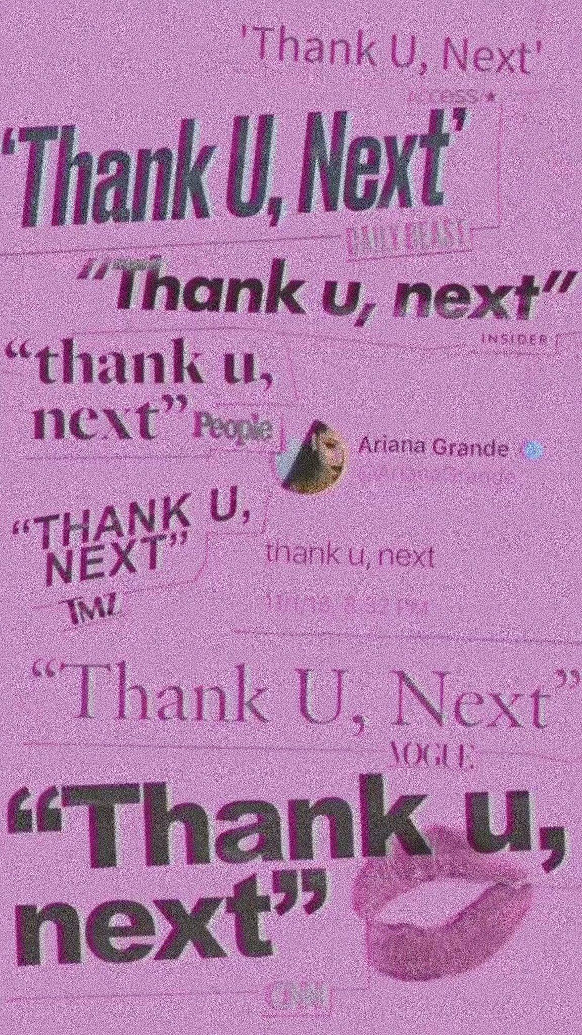 1152x2048 Aesthetic Ariana Grande Quote Background .