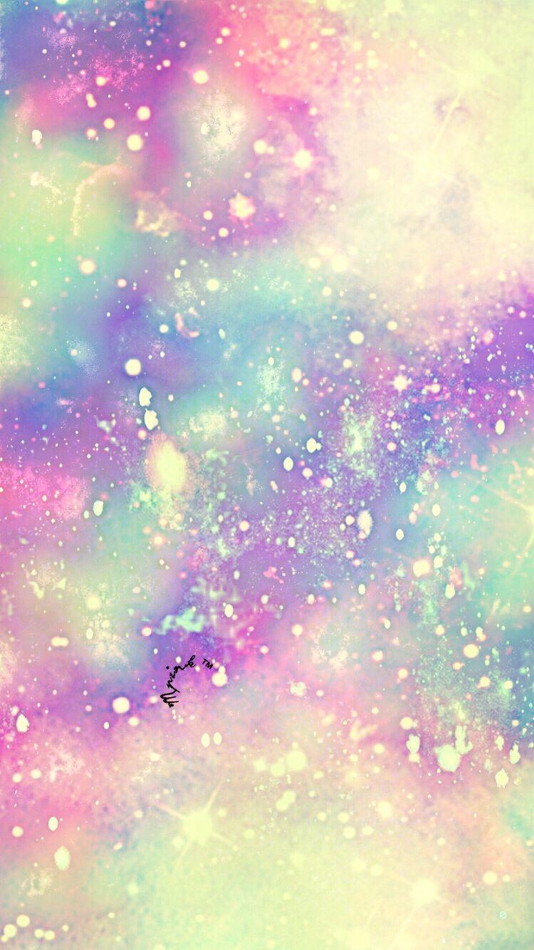 750x1334 Pastel Galaxy Wallpaper