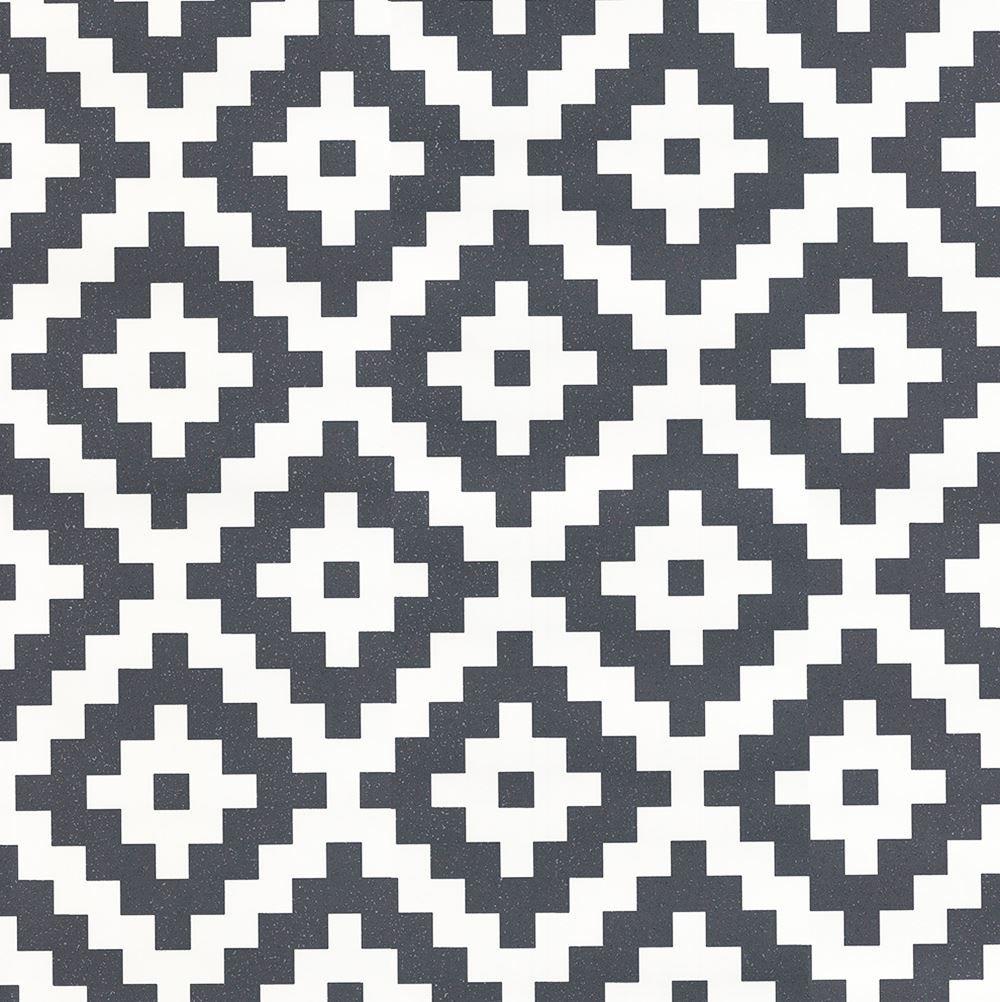 1000x1002 AZTEC DIAMOND GEO WALLPAPER BLACK / WHITE S 18194 10 GLITTER