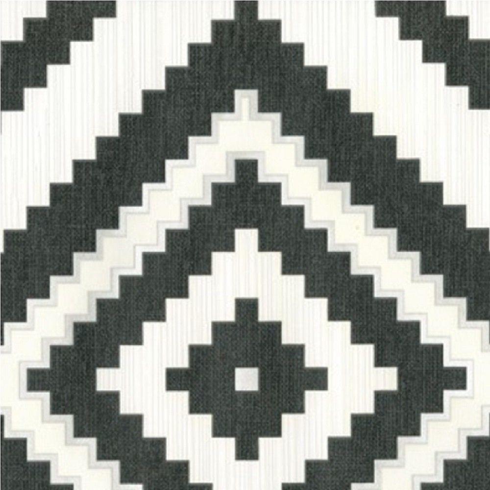 1000x1000 Muriva Eton Aztec Diamond Wallpaper J47809 White. I Want