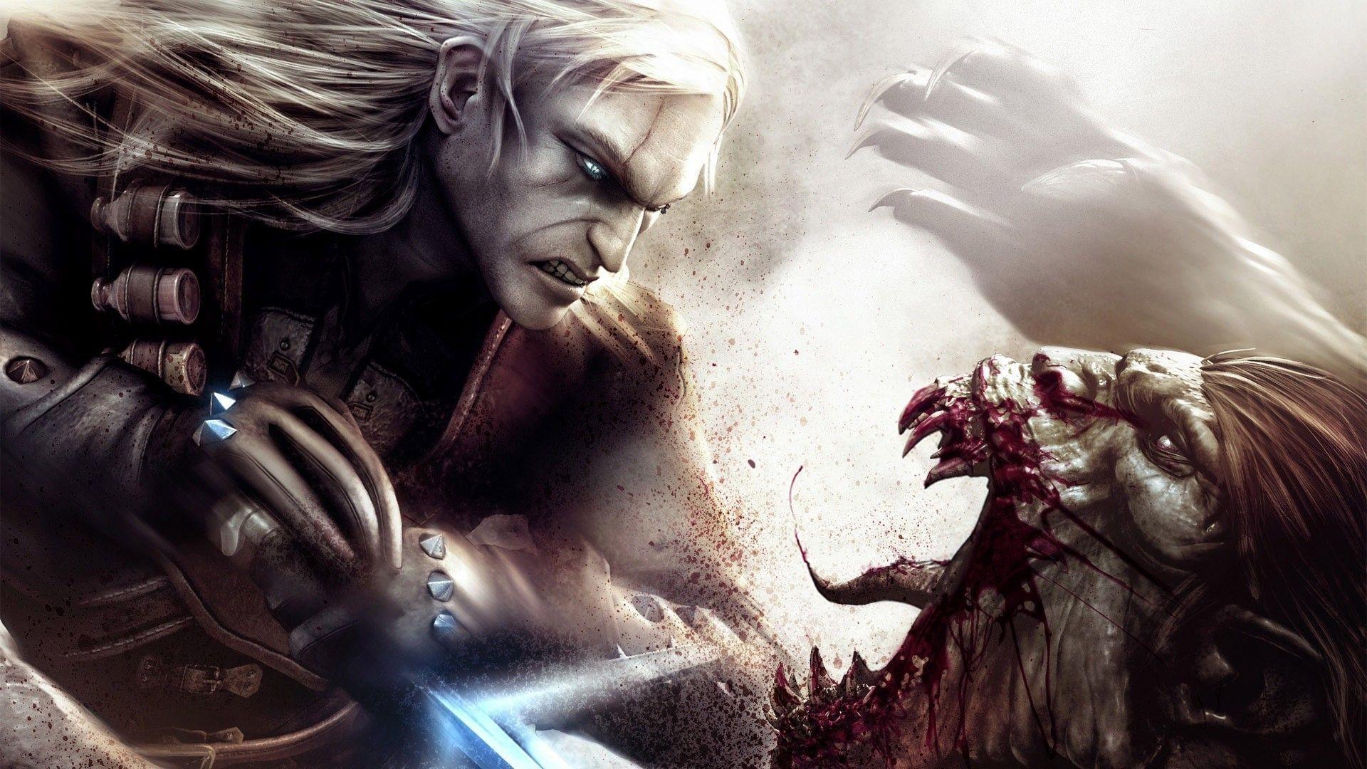 1920x1080 Werewolf Vs Vampire Wallpaper