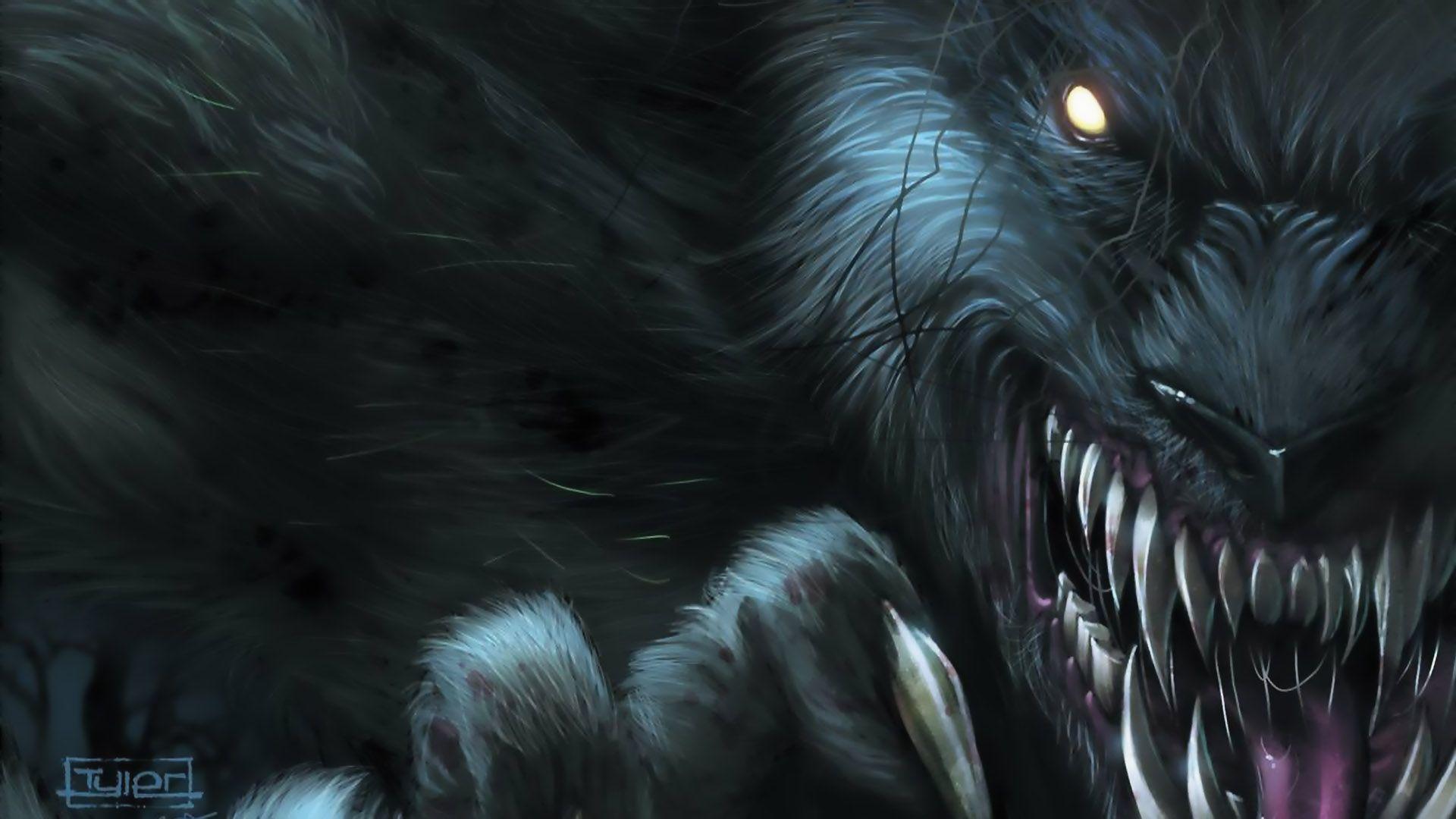 1920x1080 Werewolf HD Background
