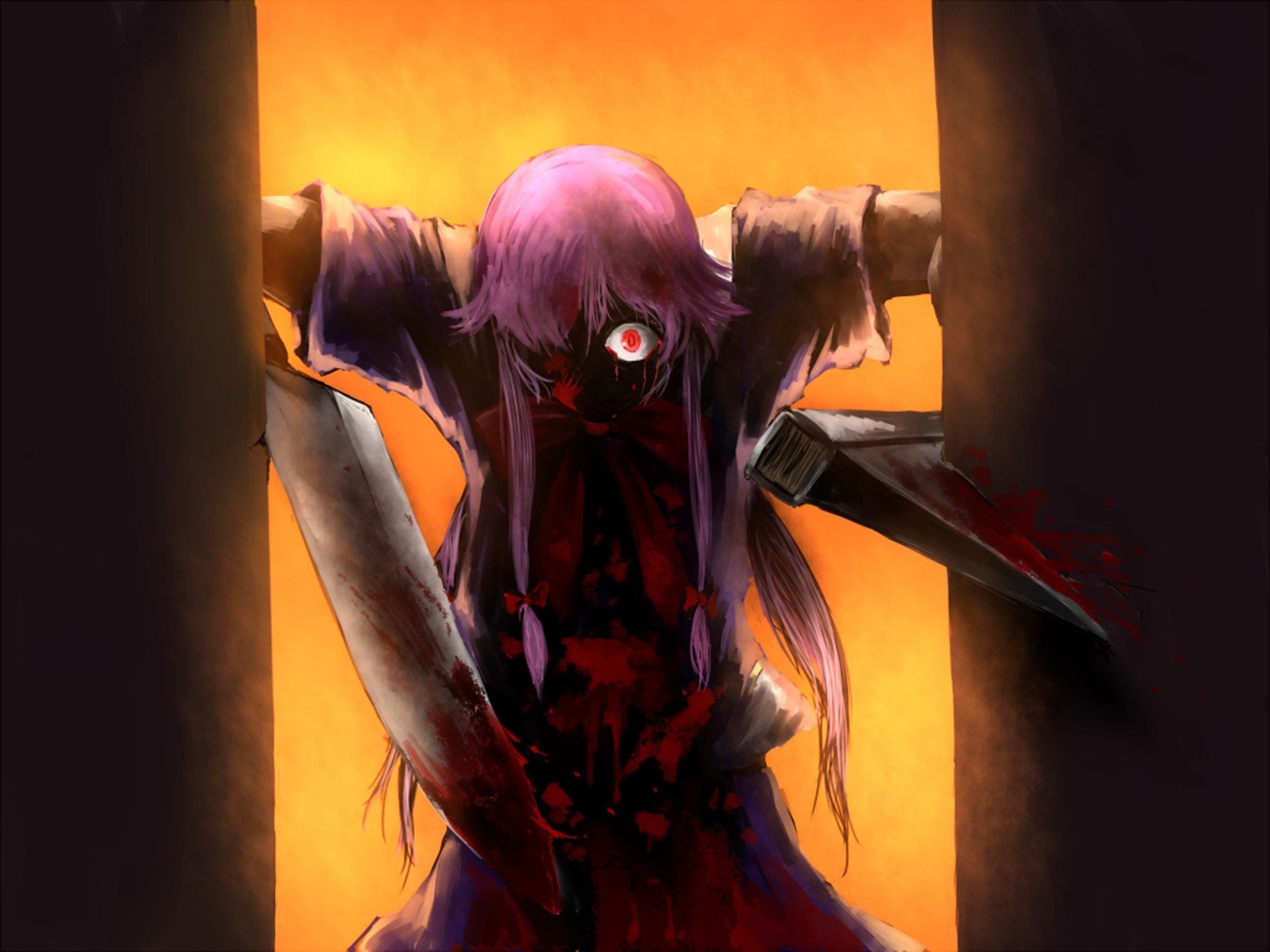 2460x1845 23++ Anime Yandere Girl Wallpaper