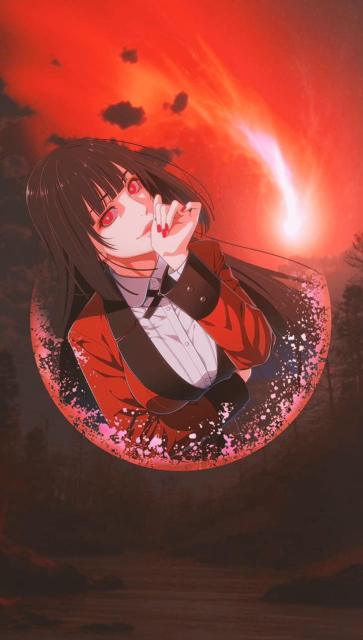 728x1282 Anime, Anime Girls, Picture In Picture, Jabami Yumeko, Kakegurui HD Wallpaper. Anime Wallpaper, Cute Anime Wallpaper, Yandere Anime