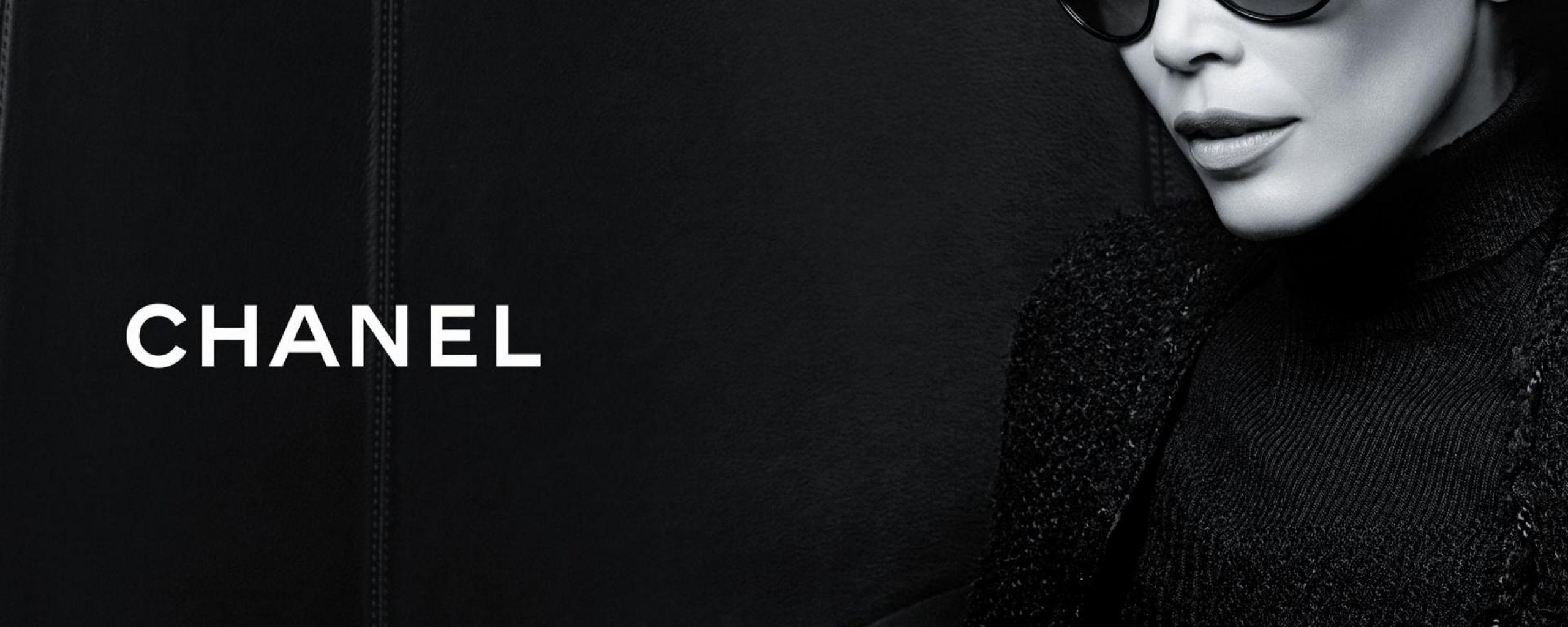 2560x1024 Free download chanel girl glasses flower Dual Monitor Resolution HD Background [2560x1024] for your Desktop, Mobile & Tablet. Explore Chanel Black Wallpaper HD. Chanel Logo Wallpaper, Coco Chanel Logo