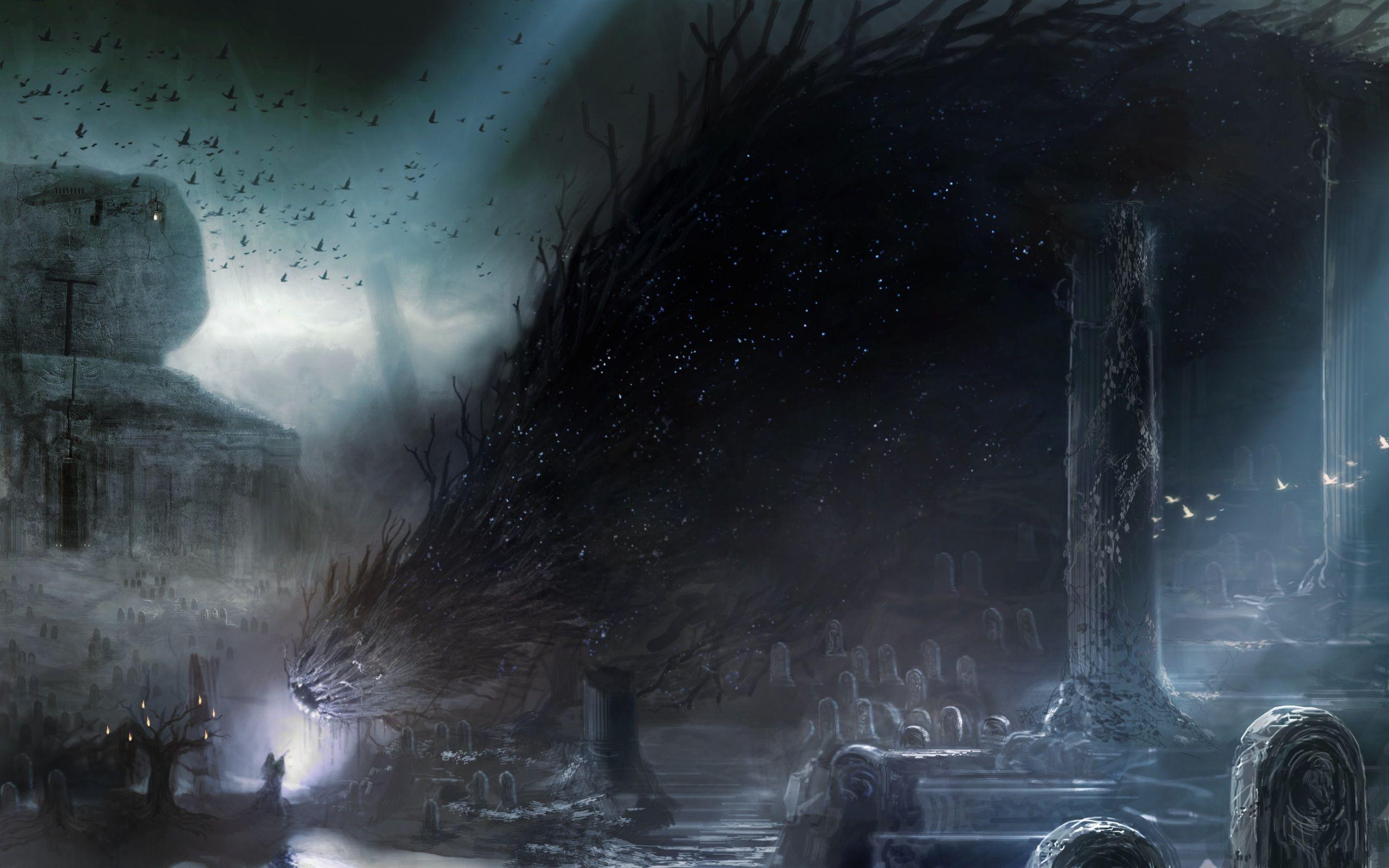 2560x1600 Awesome Wizard Wallpaper