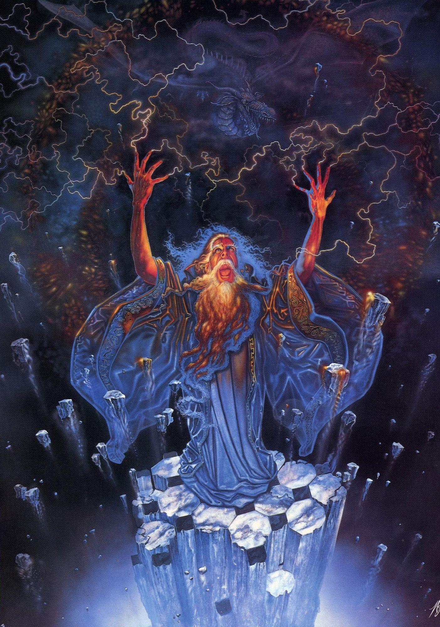 1403x2000 Wizard Wallpaper