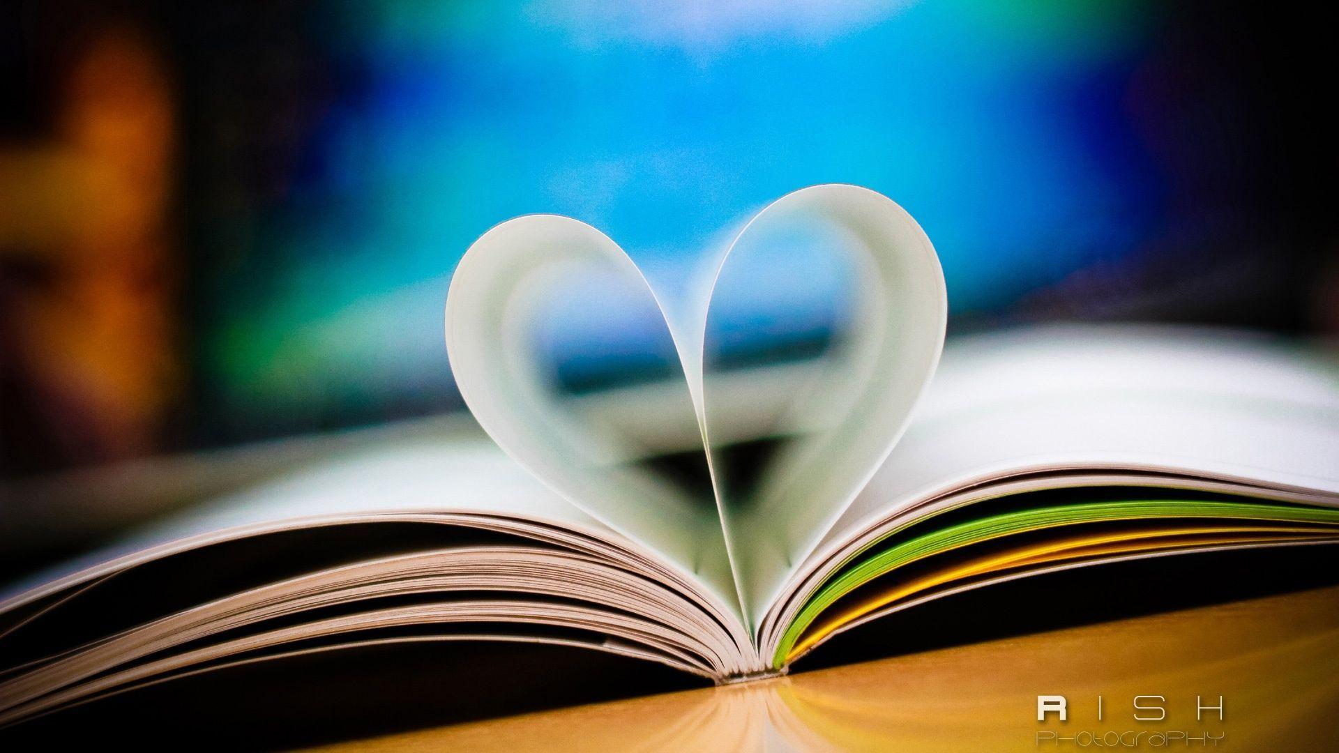 1920x1080 Love Book HD 1080p Wallpaper Download. Love wallpaper for mobile, Fb cover photo, Book wallpaper