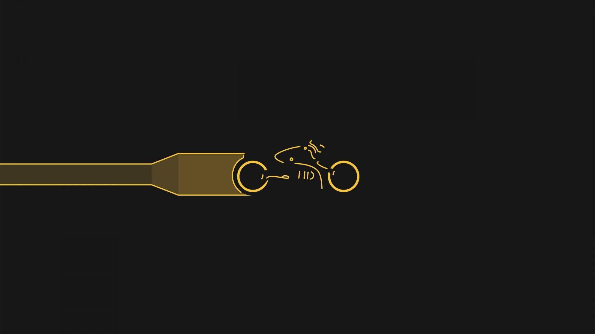 1920x1080 abstract minimalistic tron cycle 1920x1080 wallpaper