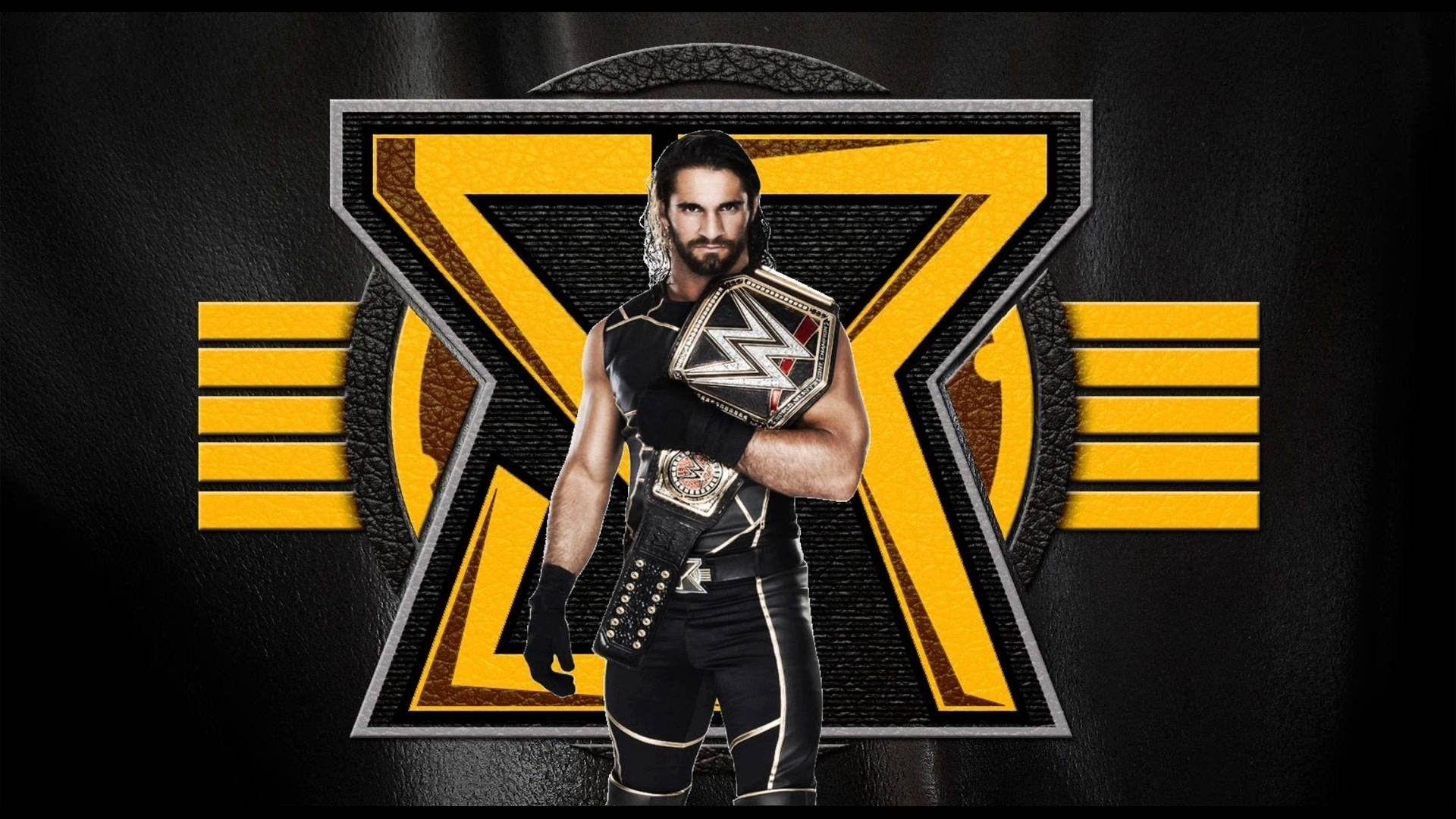 1920x1080 Seth Rollins Logo Wallpaper background picture