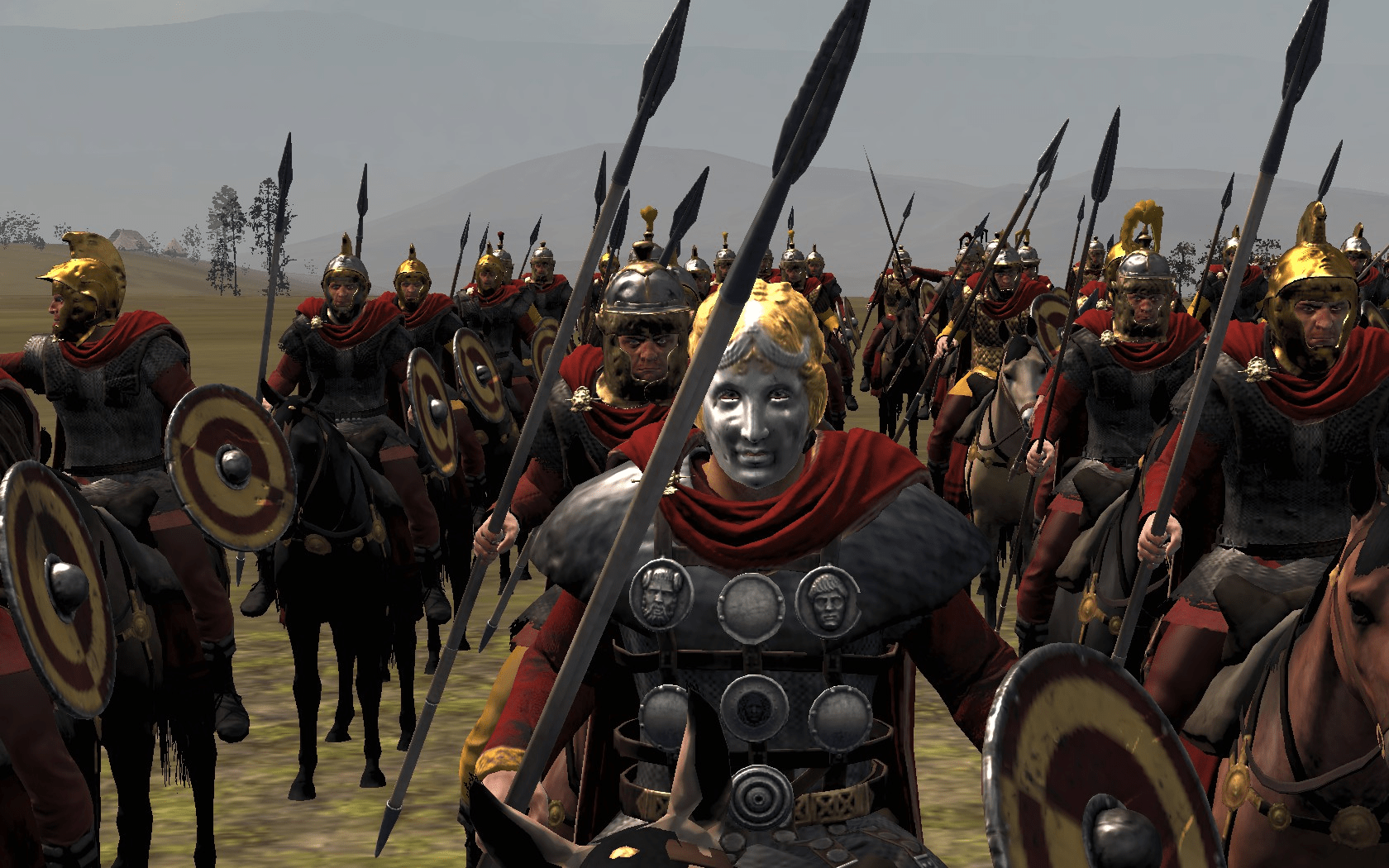 1680x1050 Roman Face Helmet .