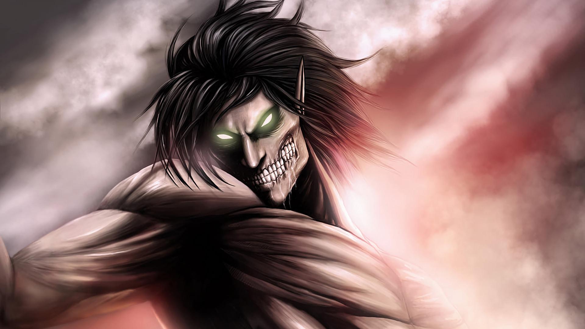 Attack On Titan Titan Eren Wallpapers - Top Free Attack On Titan Titan