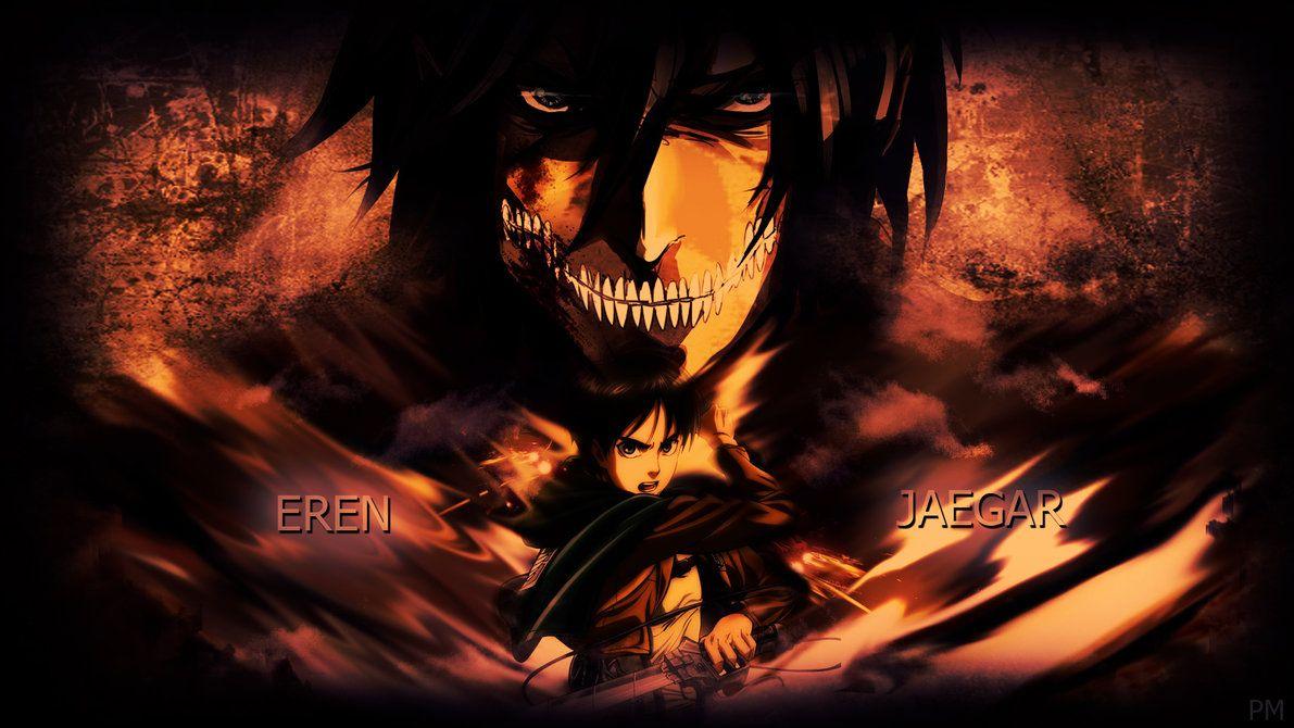 Anime Attack On Titan Eren Yeager Shingeki No Kyojin #1080P
