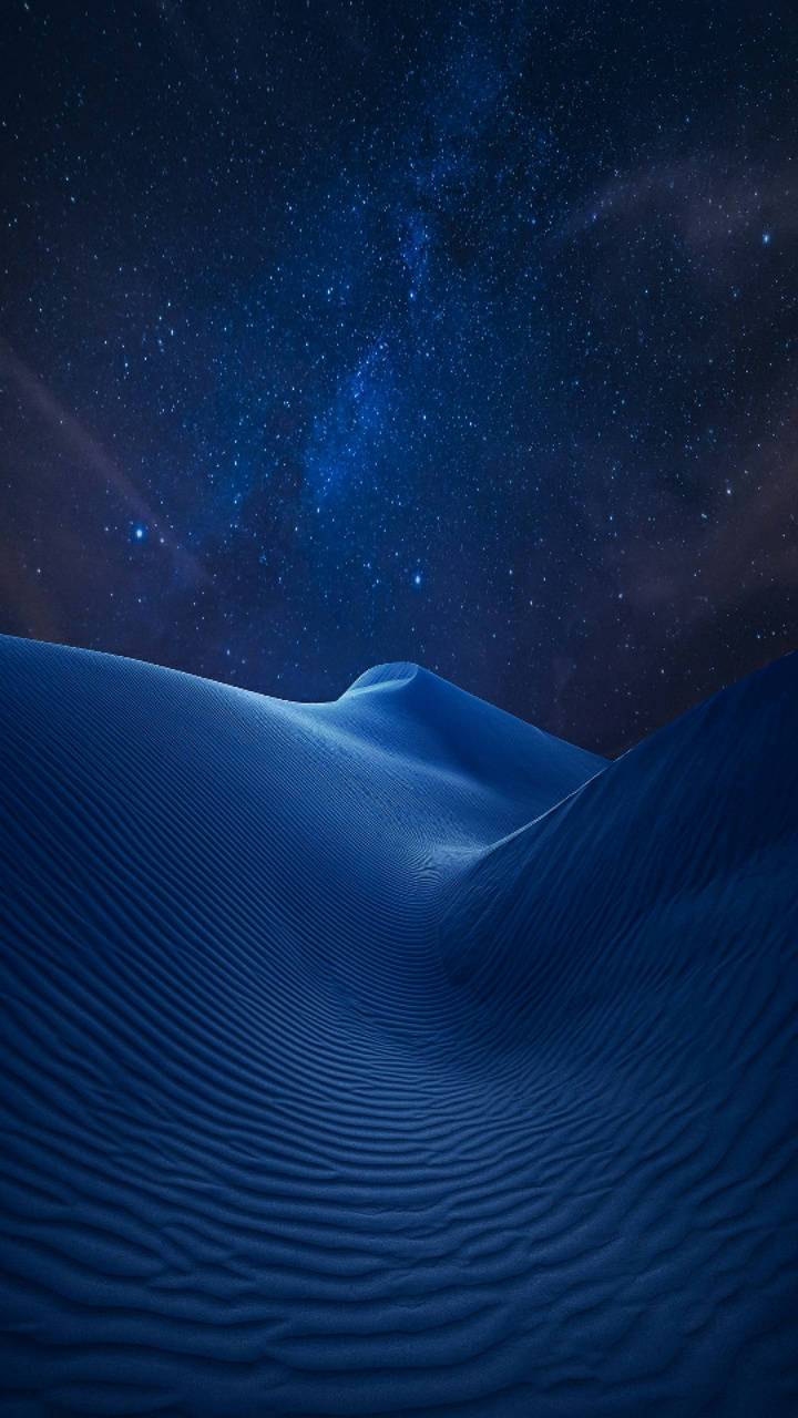 720x1280 Desert at Night Wallpaper