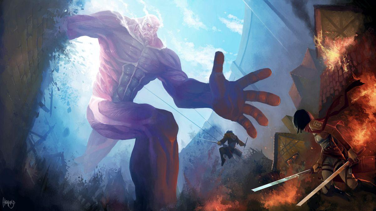 1200x675 Amazing Attack on Titan Wallpaper. Daily Anime Art