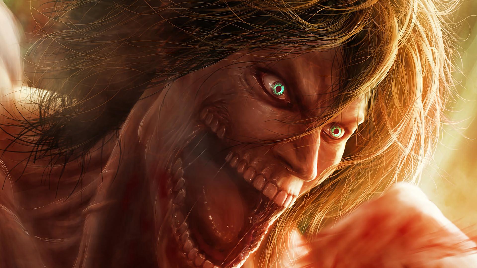 1920x1080 Eren Attack Titan Form Attack on Tit. Wallpaper
