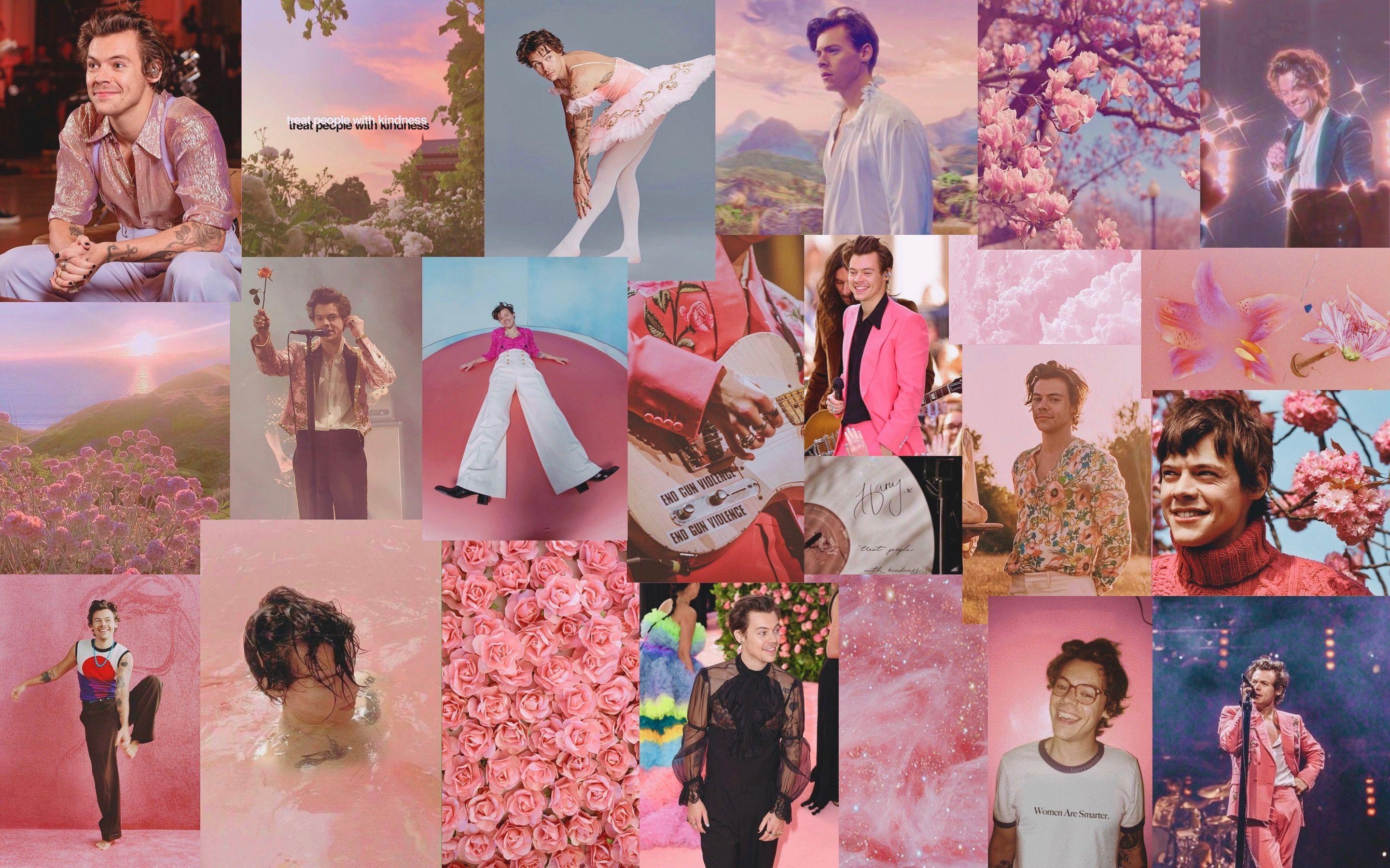 Harry Styles Collage Desktop Wallpapers - Top Free Harry Styles Collage