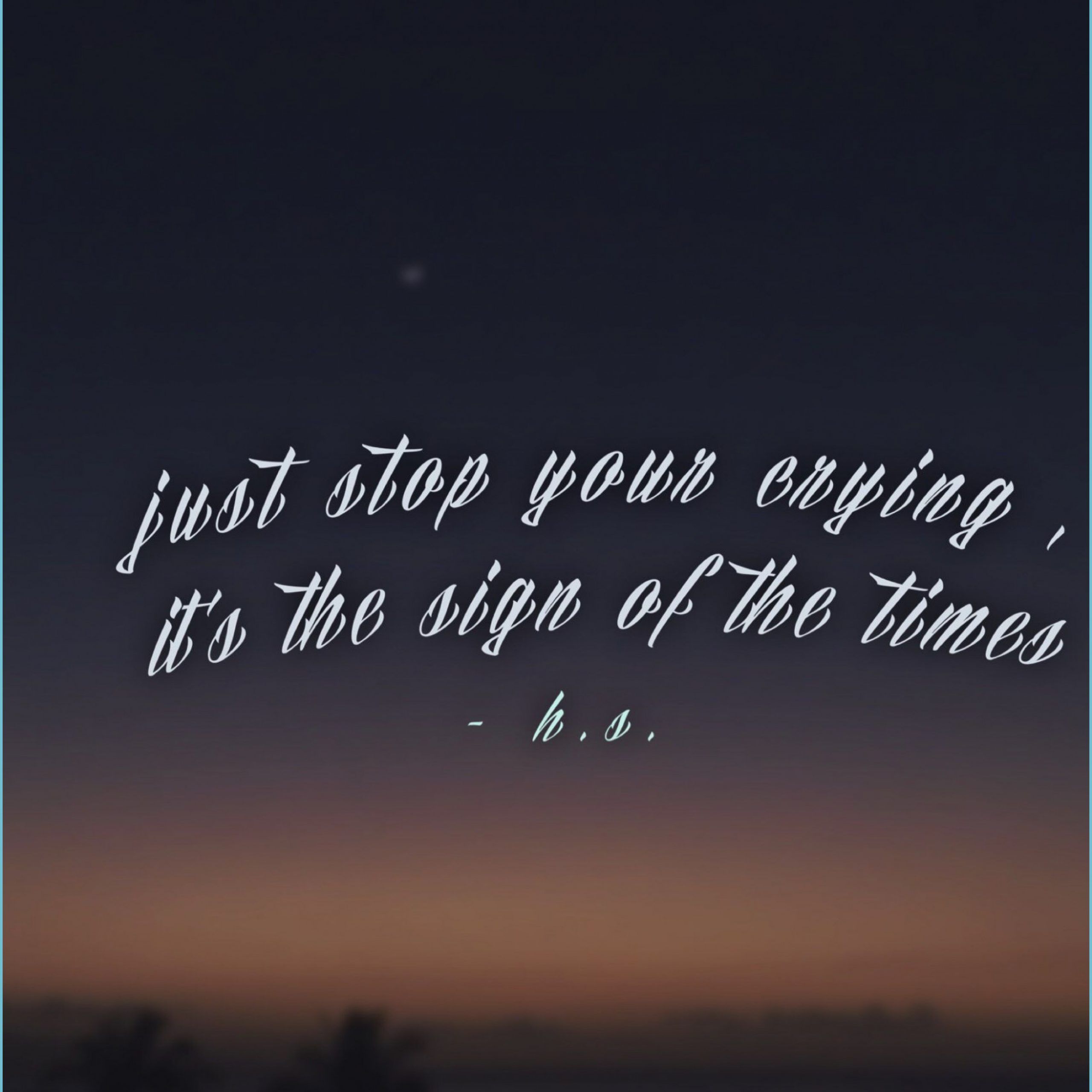 2560x2560 Harry Styles Lyrics Wallpaper