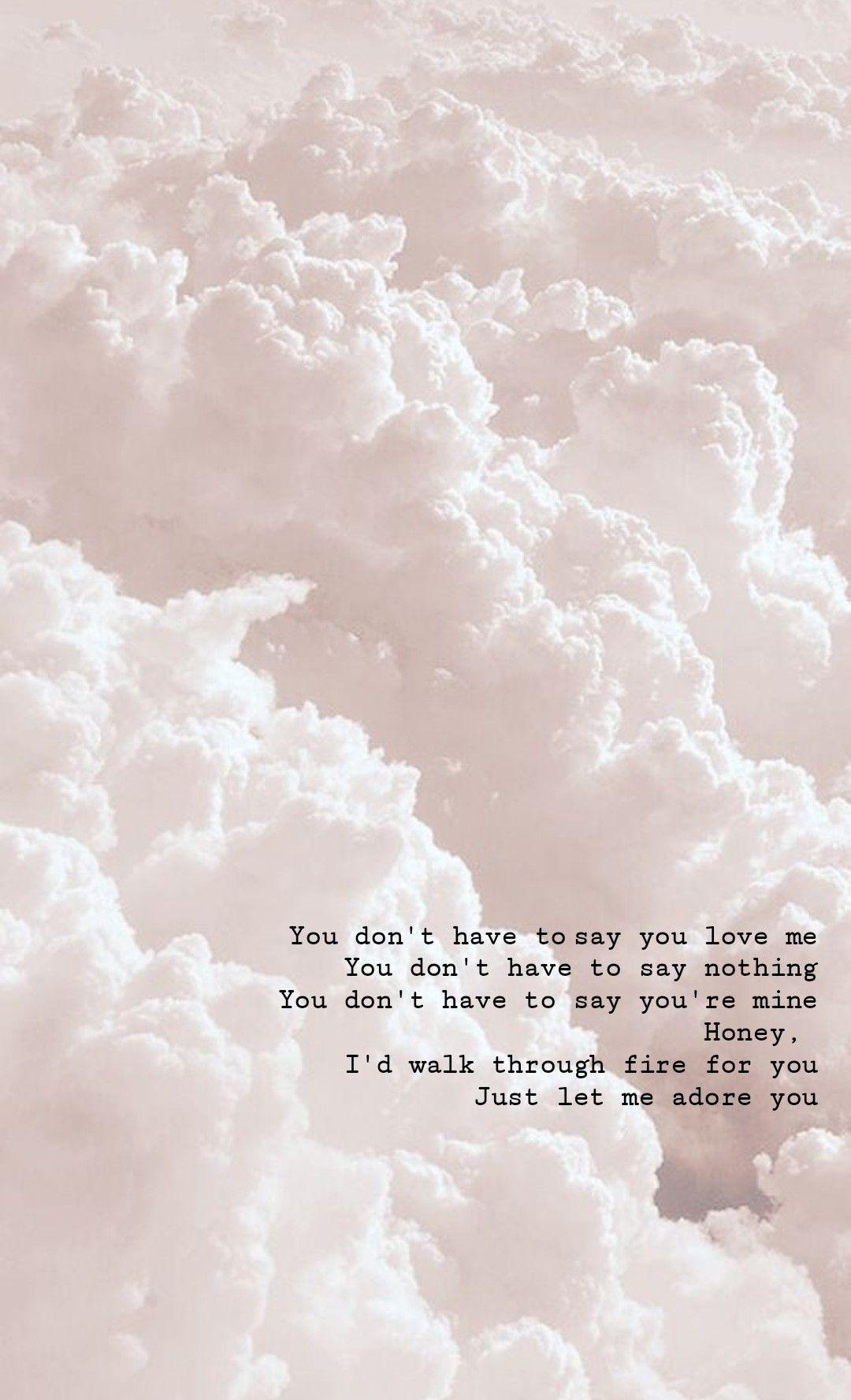 1080x1776 Adore You- Harry Styles. Style lyrics, Wallpaper iphone quotes songs, Lyrics aesthetic