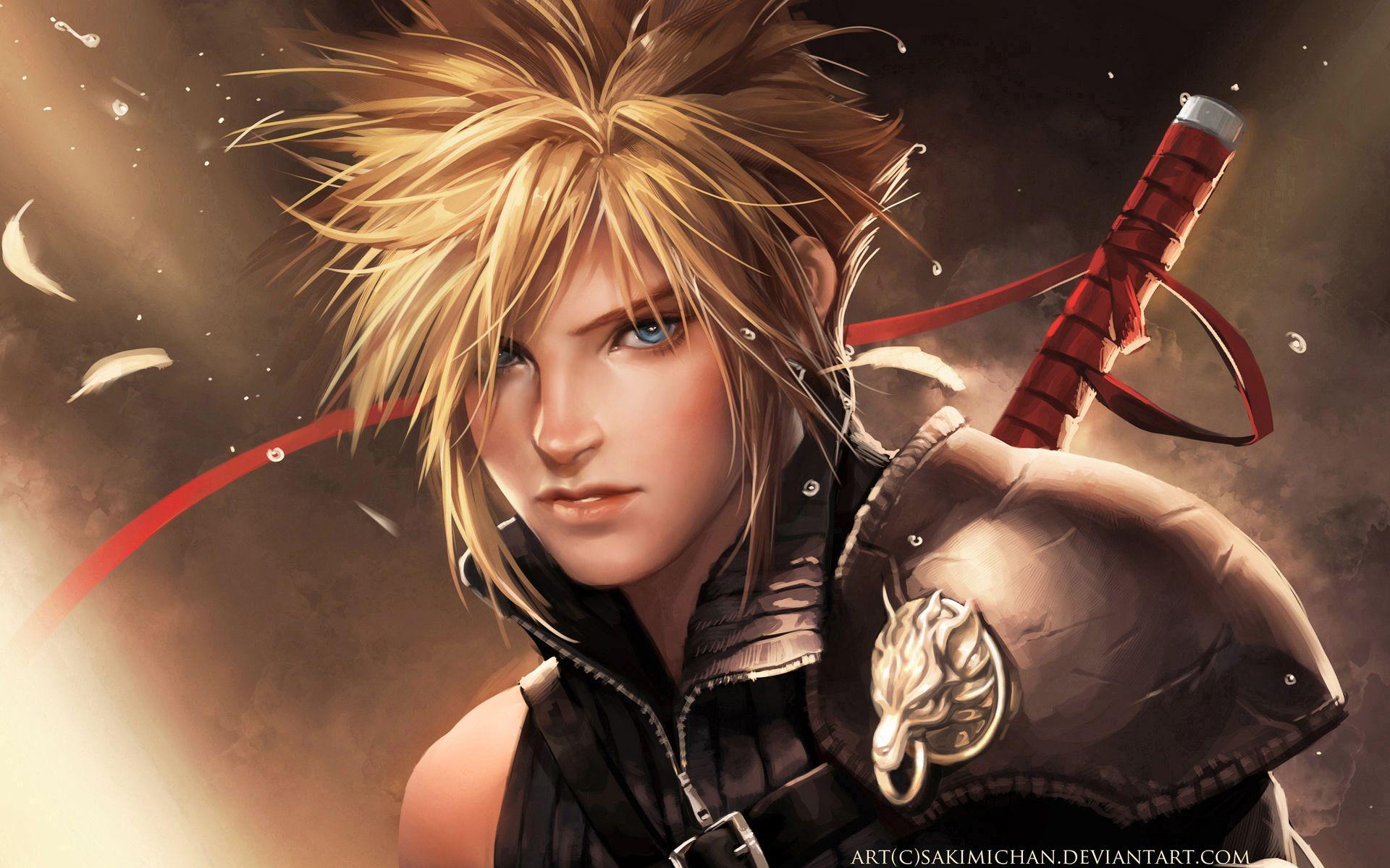 1920x1200 Cloud Strife, Wallpaper Anime Image Board