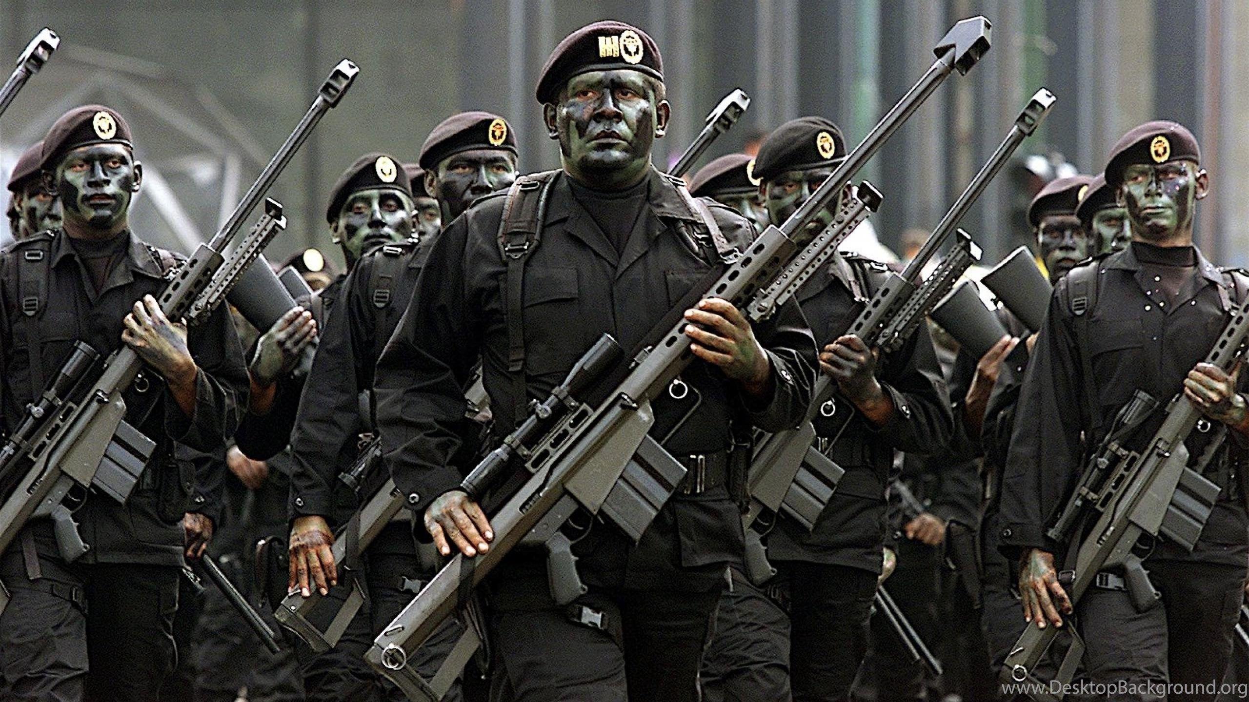 2560x1440 Army Military Soldiers Snipers Special Forces Makeup HD Wallpaper