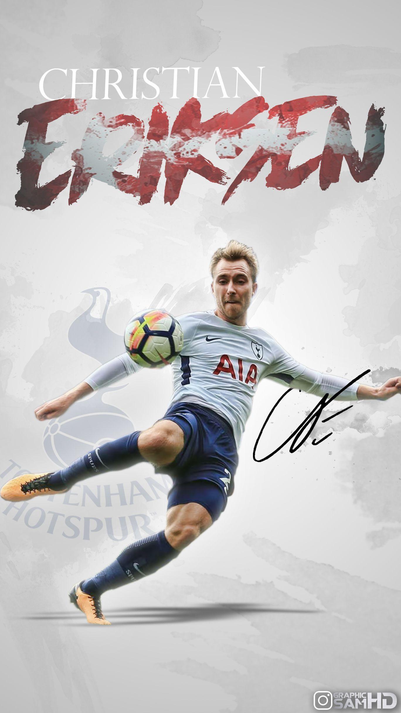 1368x2432 Christian Eriksen Tottenham Hotspur Wallpaper