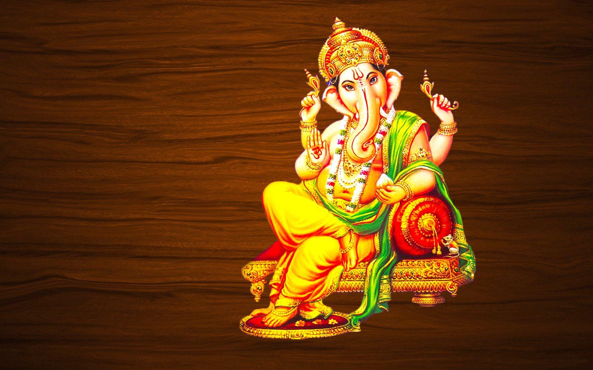 1920x1200 Lord Ganesha Wallpaper Black Background .